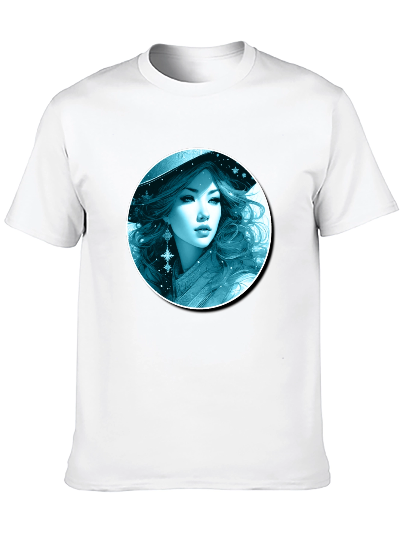 Winter Witch T-Shirt: Black Graphic Tee