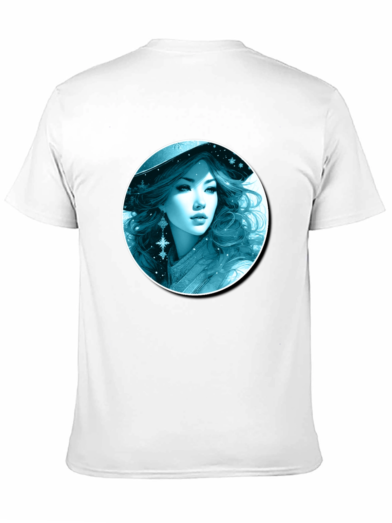 Winter Witch T-Shirt: Black Graphic Tee