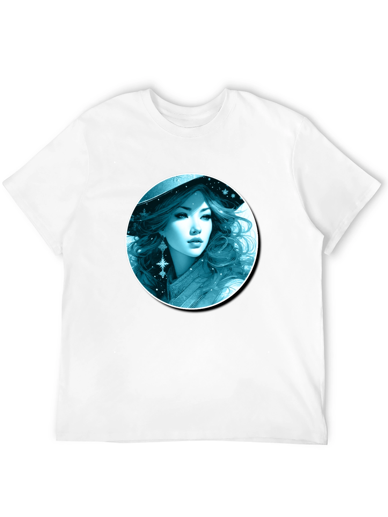 Winter Witch T-Shirt: Black Graphic Tee