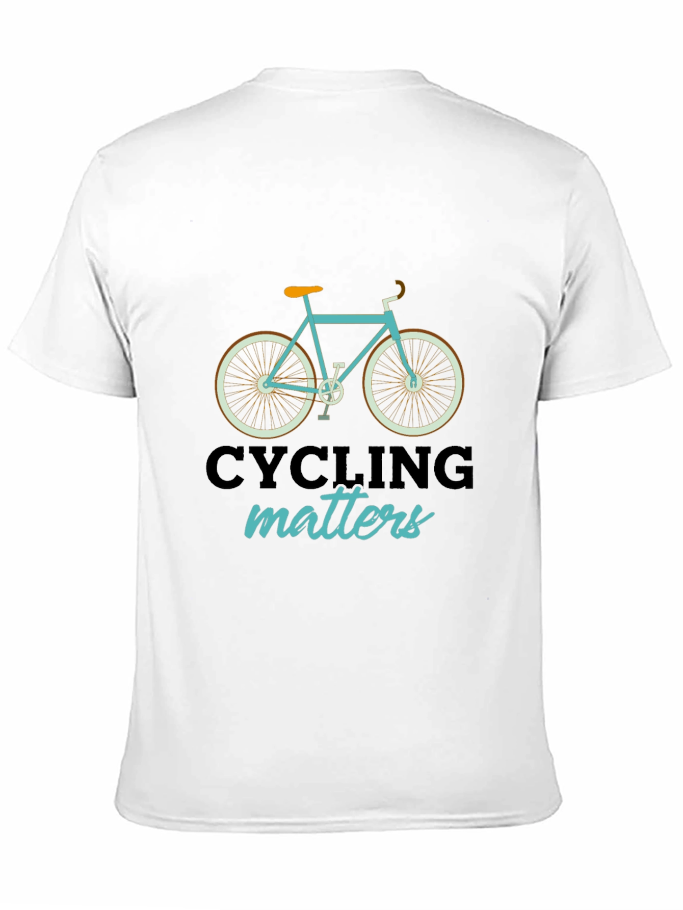 Cycling Matters Graphic T-Shirt Mens Black Tee