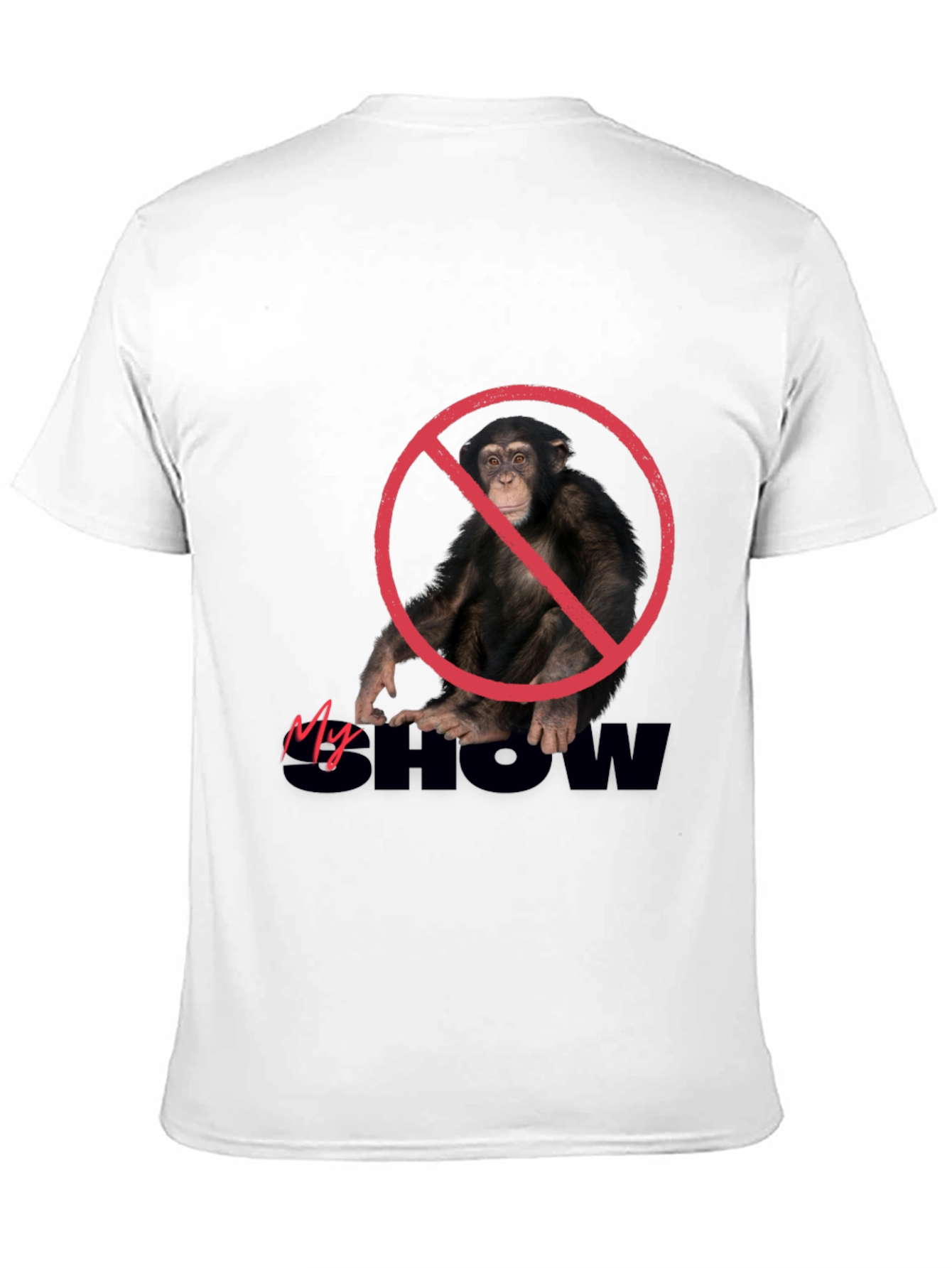 No Monkey Show T-Shirt - Premium Cotton Tee