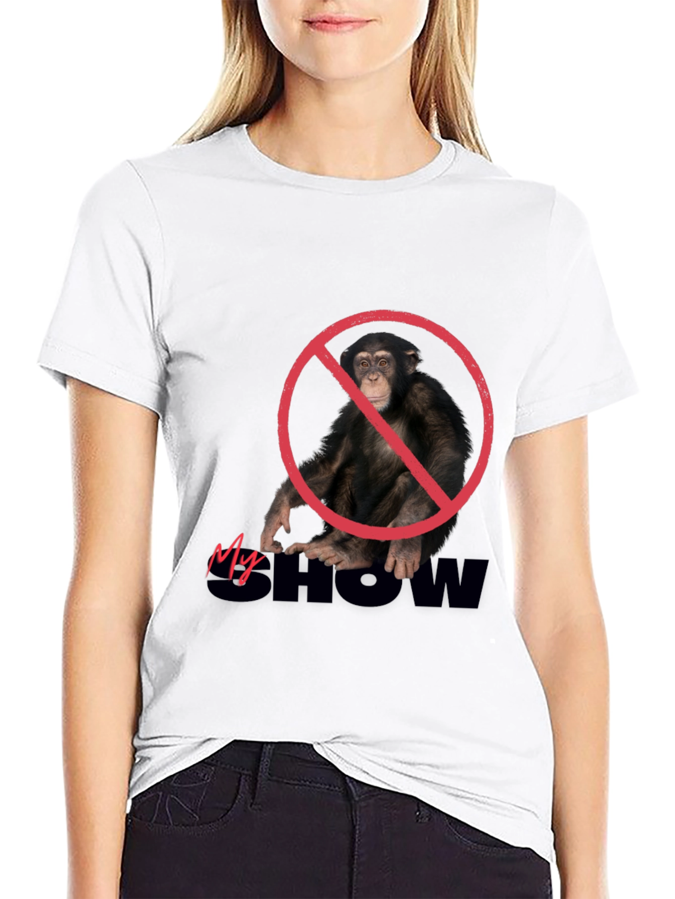 No Monkey Show T-Shirt - Premium Cotton Tee