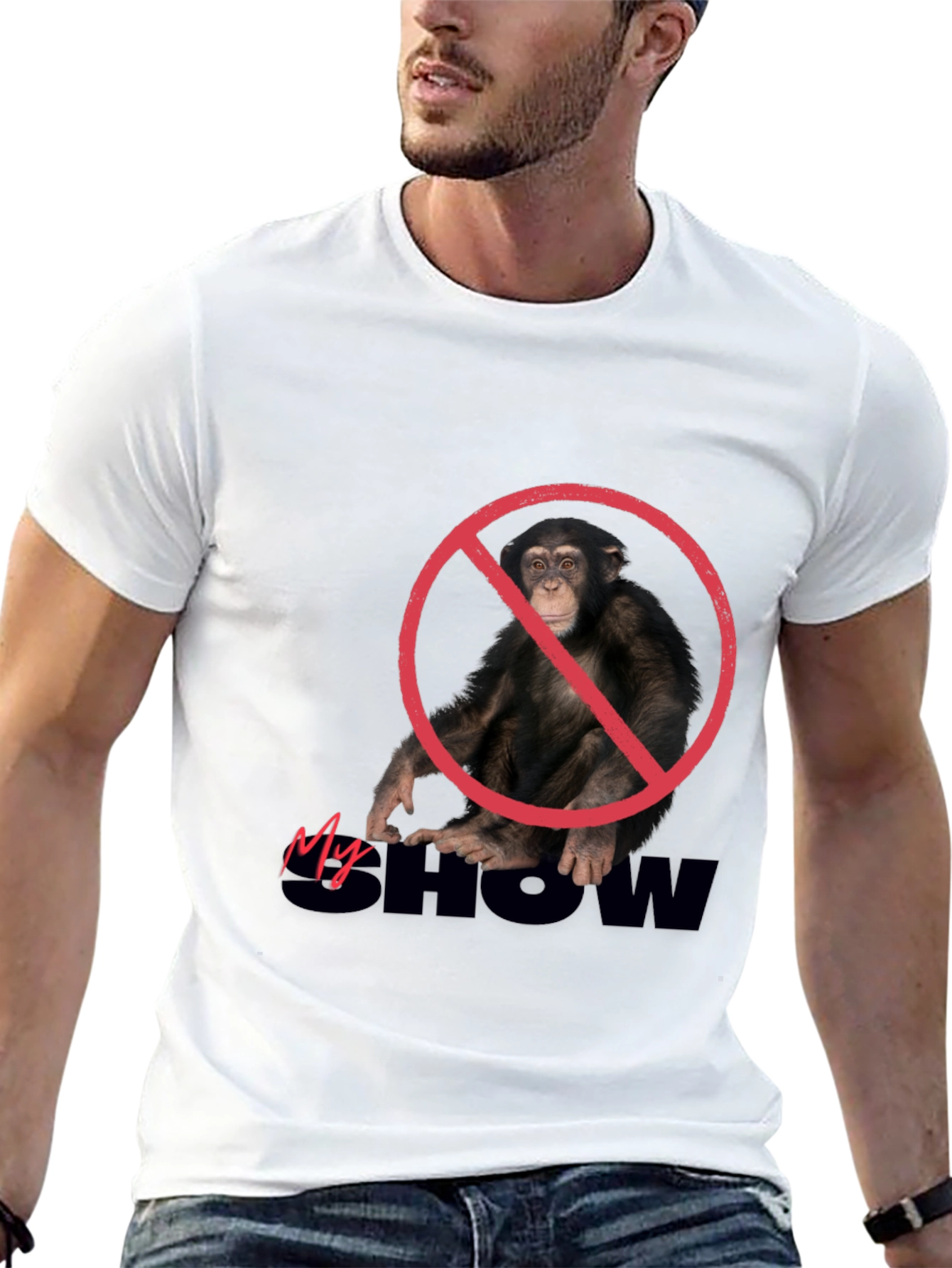 No Monkey Show T-Shirt - Premium Cotton Tee