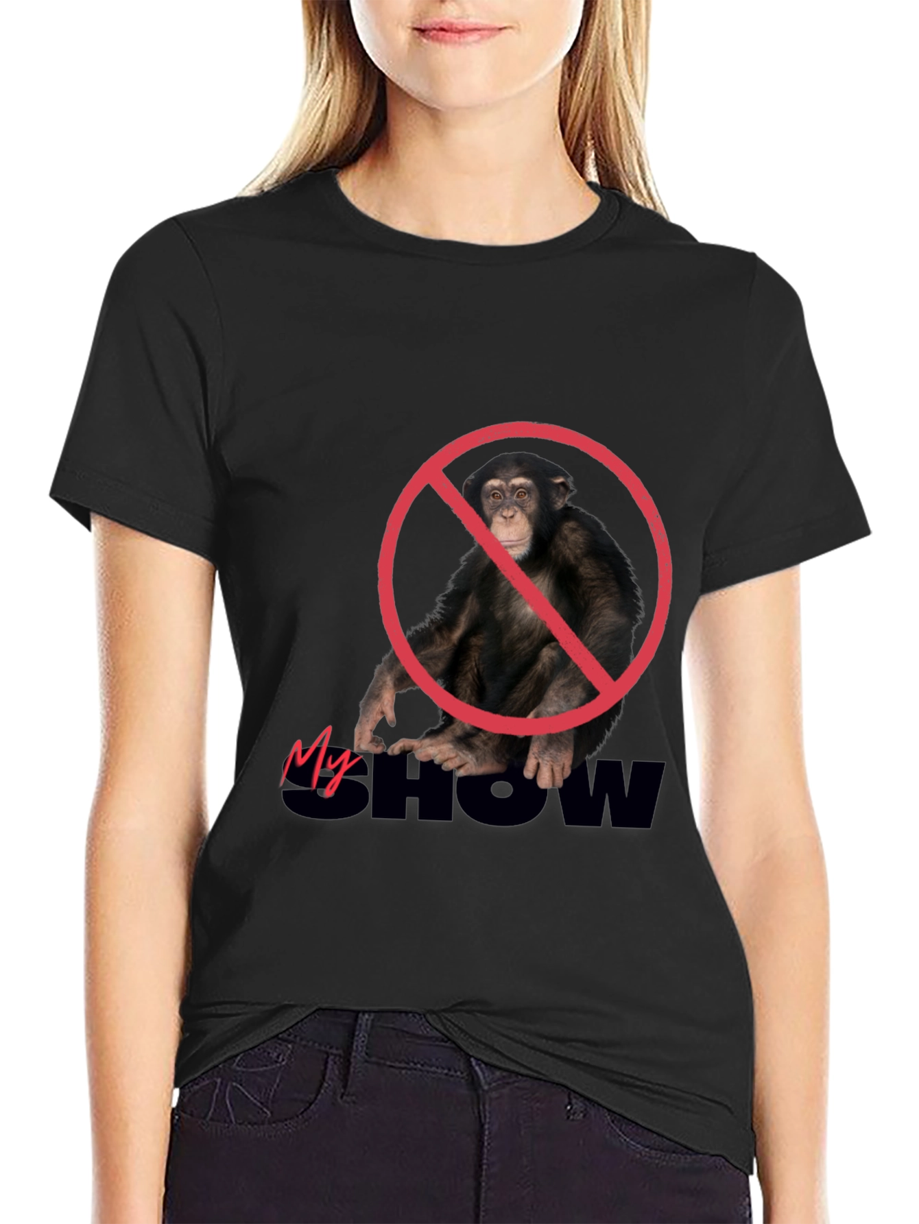 No Monkey Show T-Shirt - Premium Cotton Tee