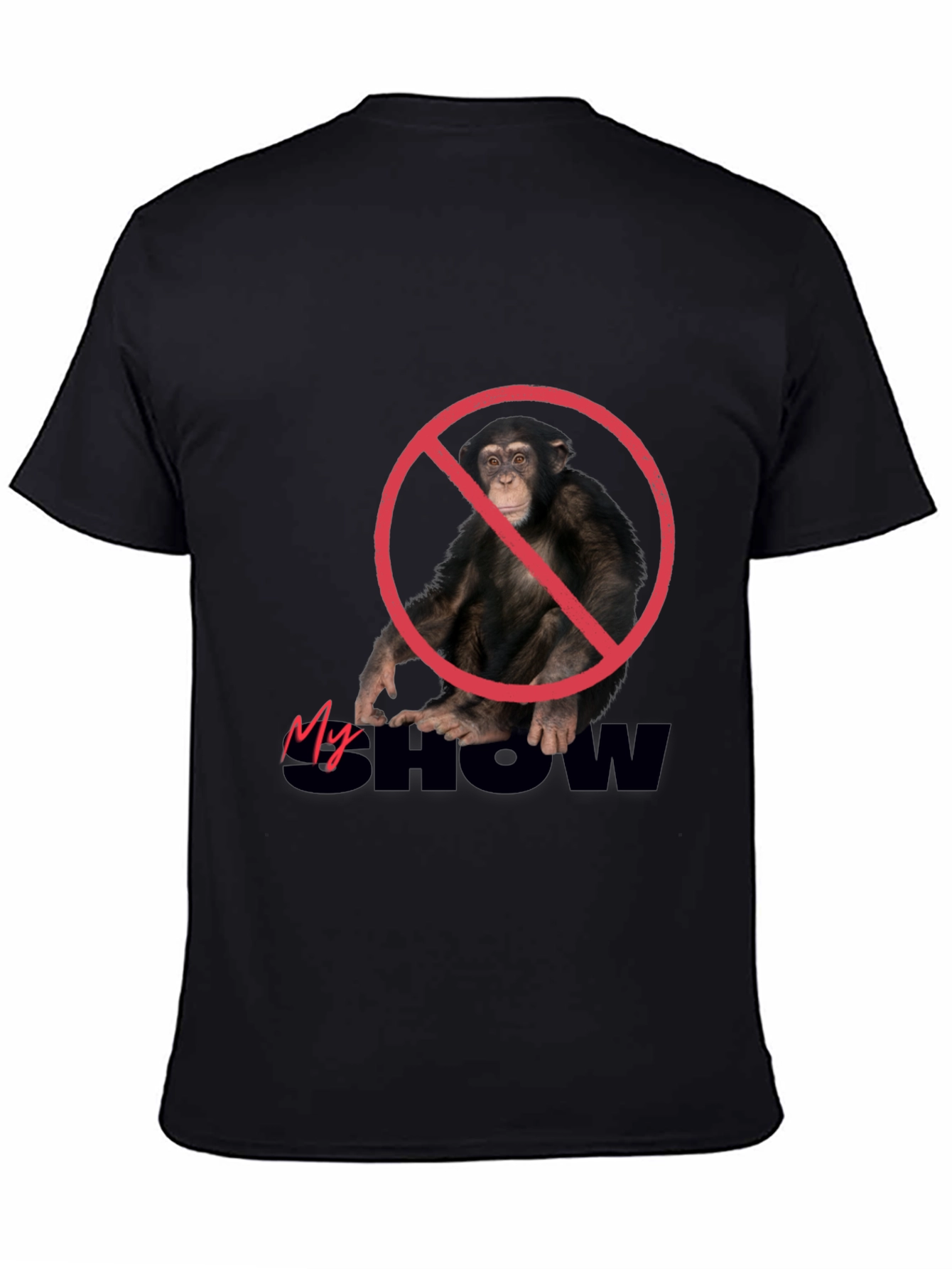 No Monkey Show T-Shirt - Premium Cotton Tee