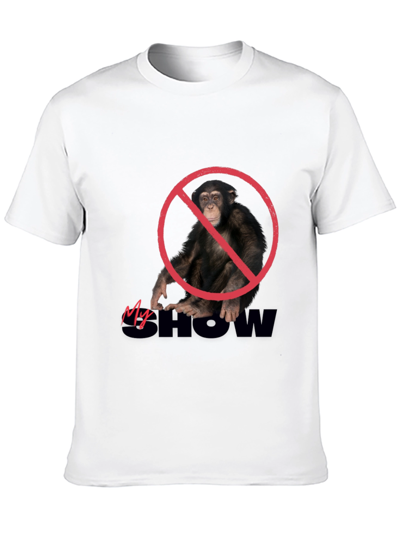 No Monkey Show T-Shirt - Premium Cotton Tee