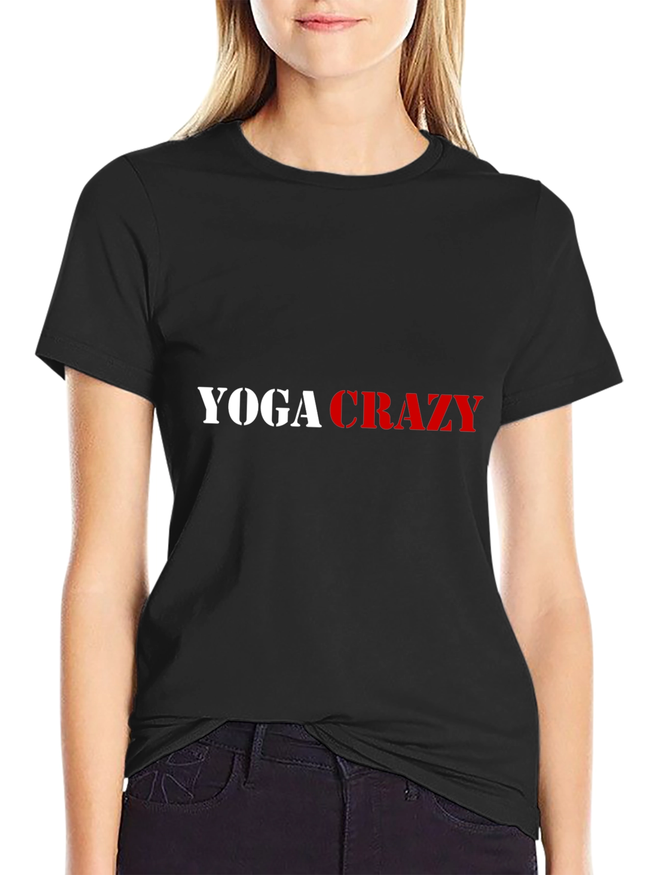 Yoga Crazy T-Shirt - Stylish & Comfortable Tee