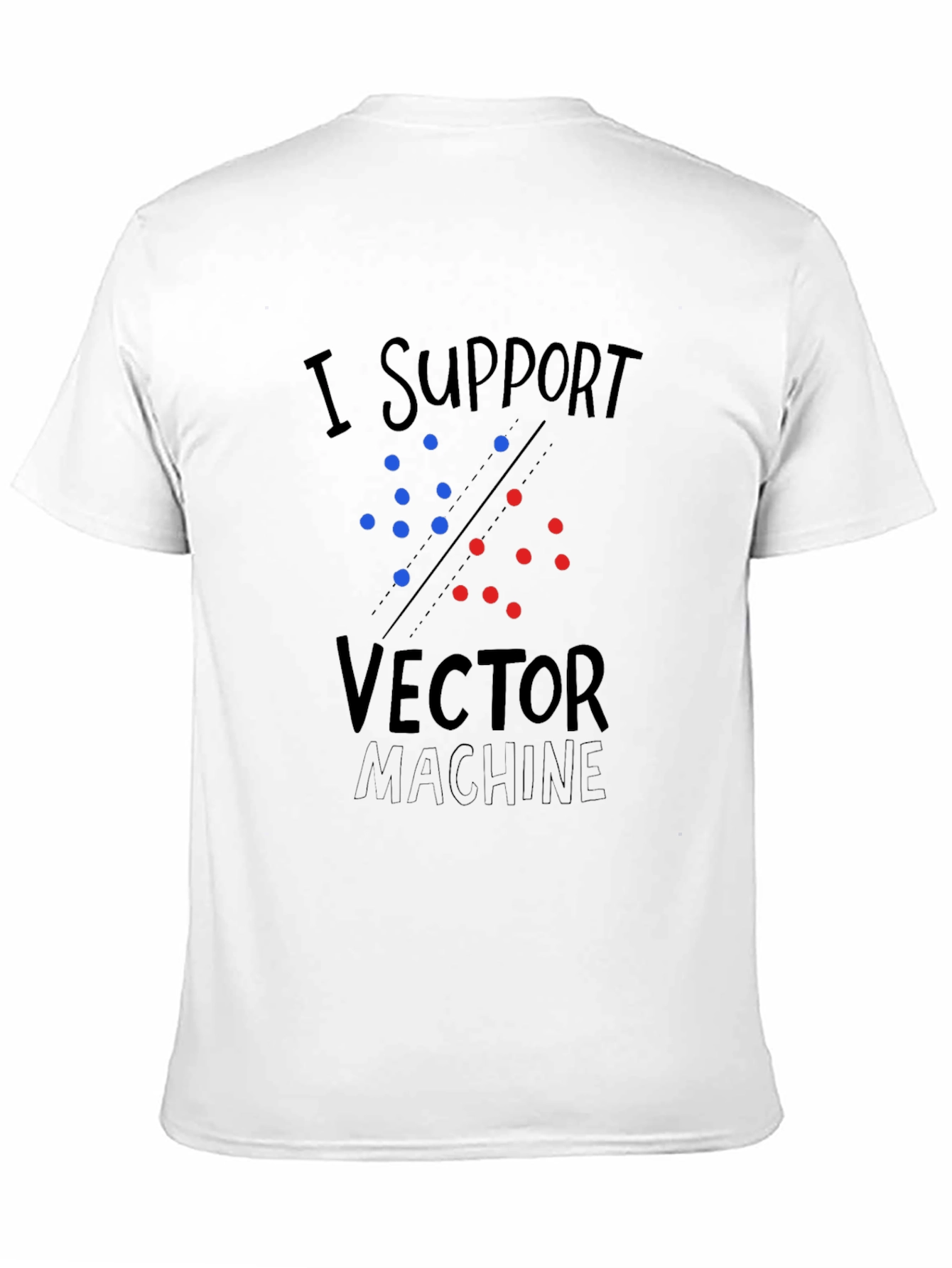 I Support Vector Machine Funny T-Shirt