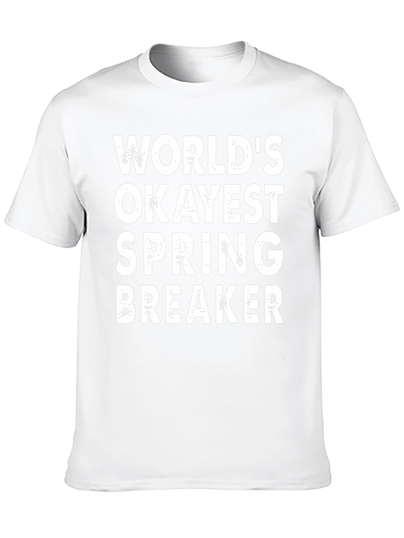 Worlds Okayest Spring Breaker Graphic T-Shirt