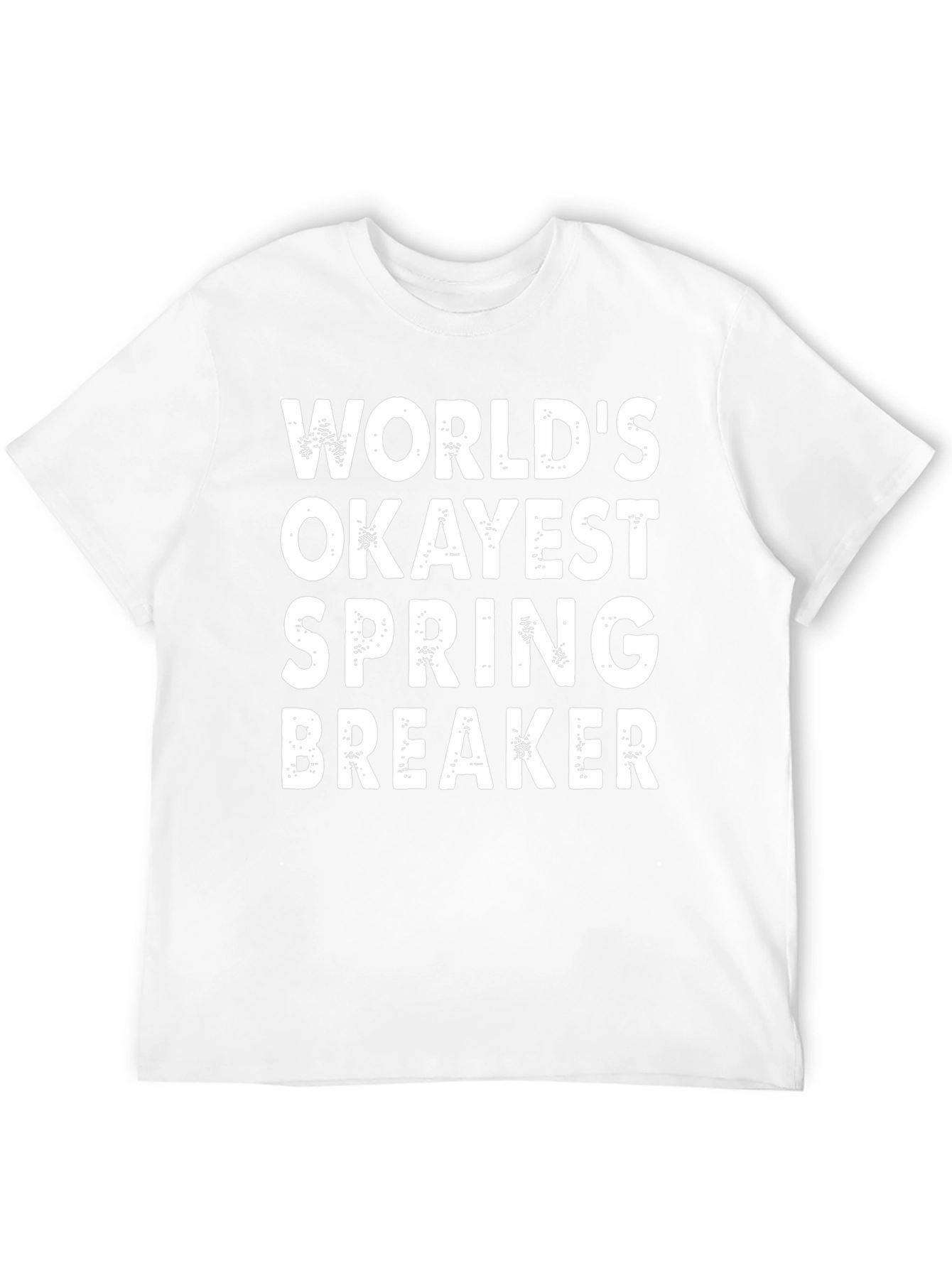Worlds Okayest Spring Breaker Graphic T-Shirt