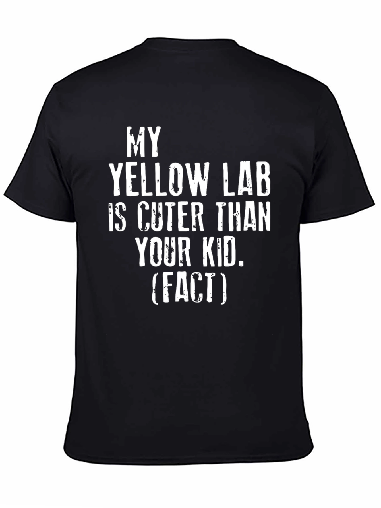 Funny Yellow Lab T-Shirt - Cuter Than Your Kid