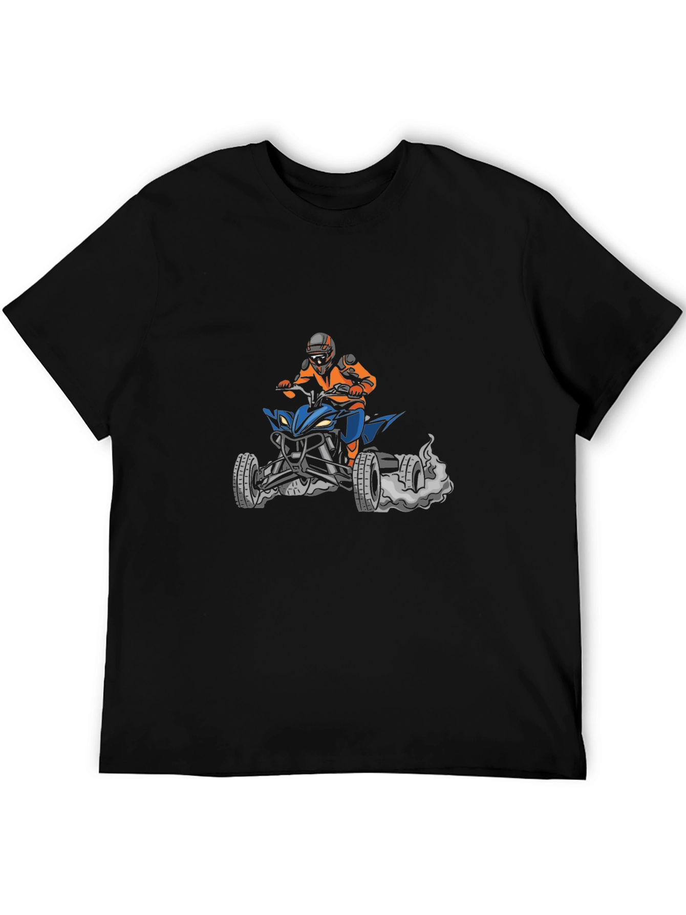 Motorcross Rider Graphic Tee - Black