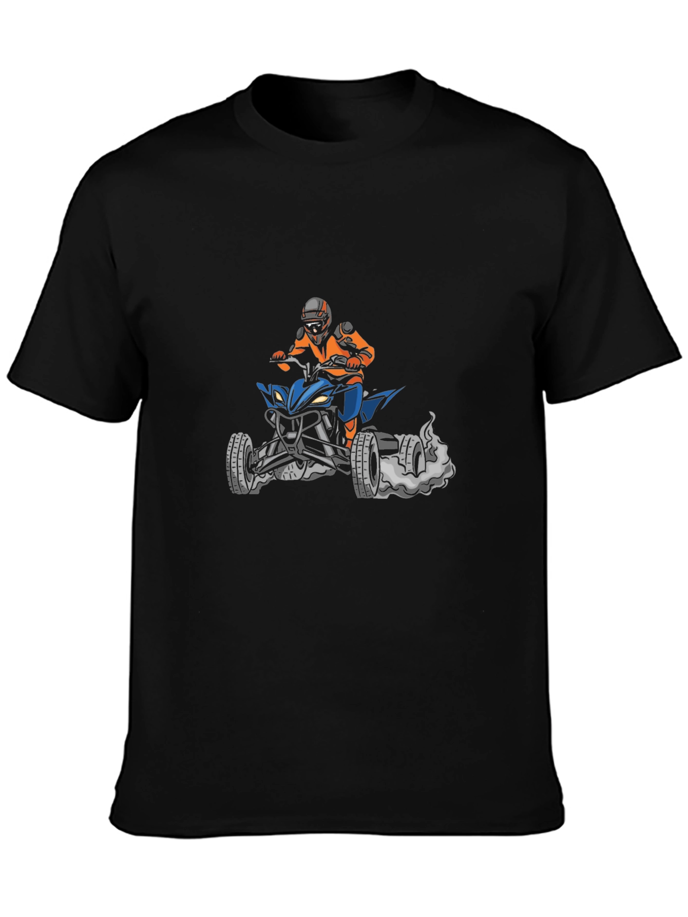 Motorcross Rider Graphic Tee - Black