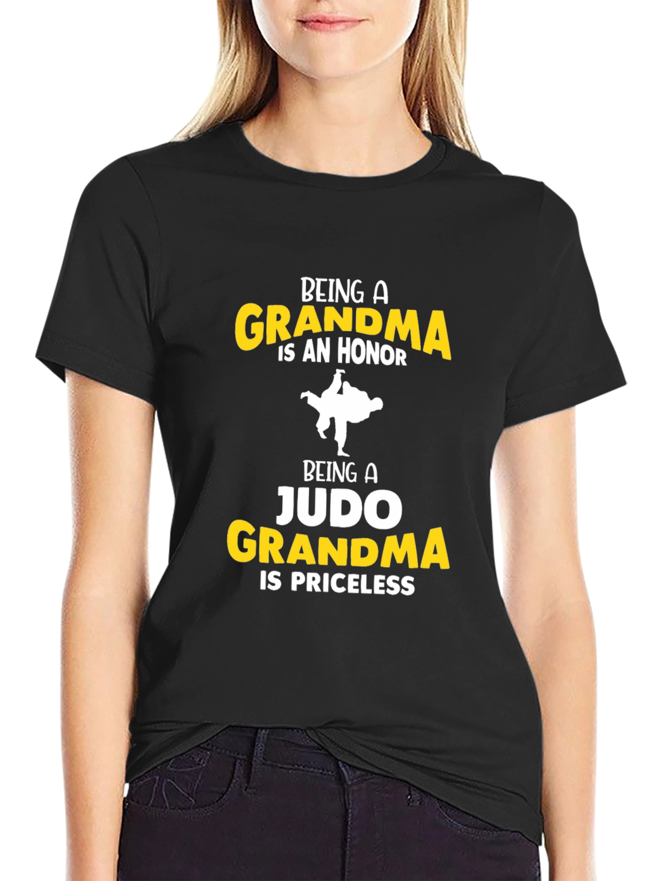 Judo Grandma T-Shirt: Honor & Priceless Gift