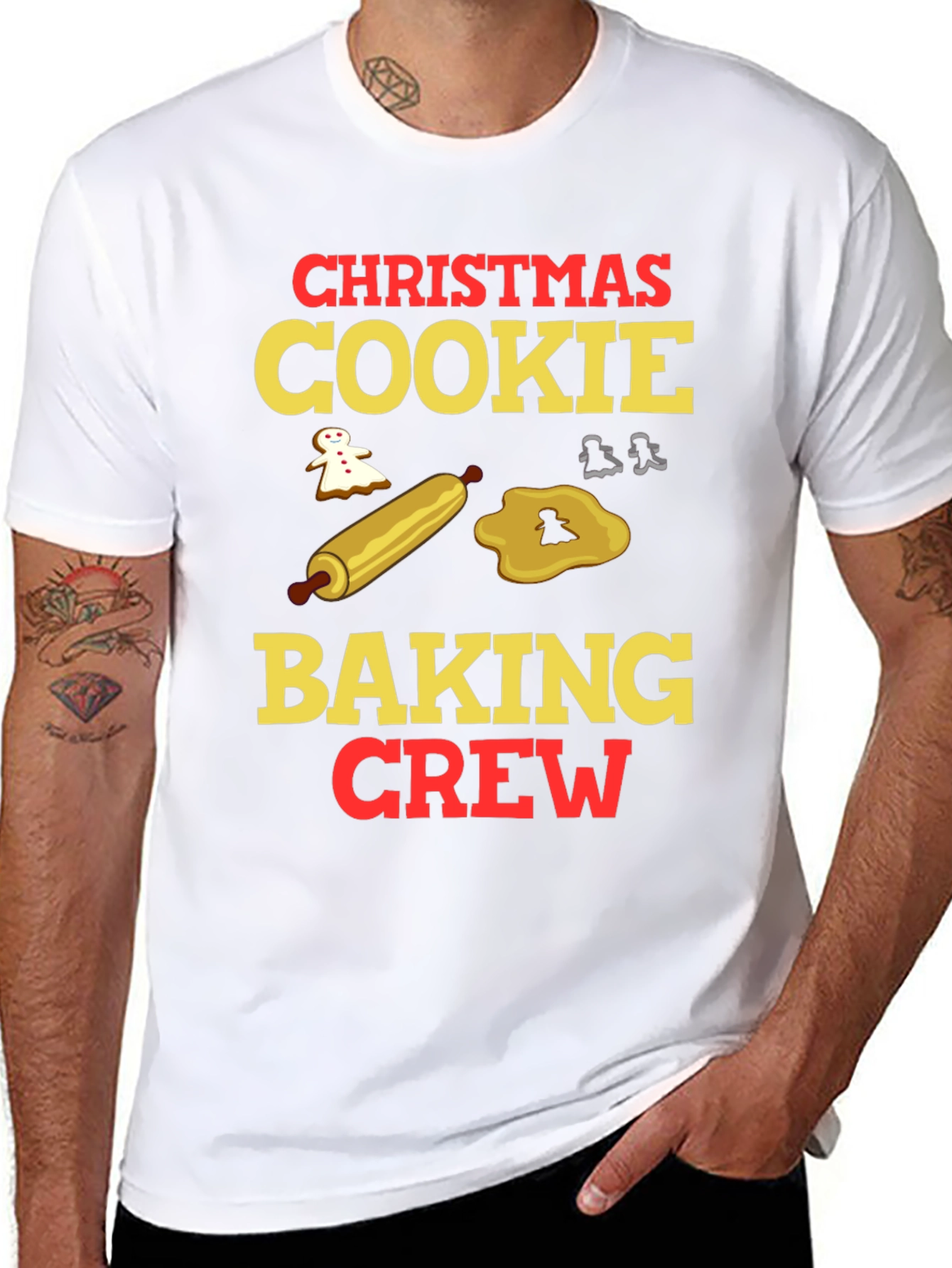 Christmas Cookie Baking Crew T-Shirt
