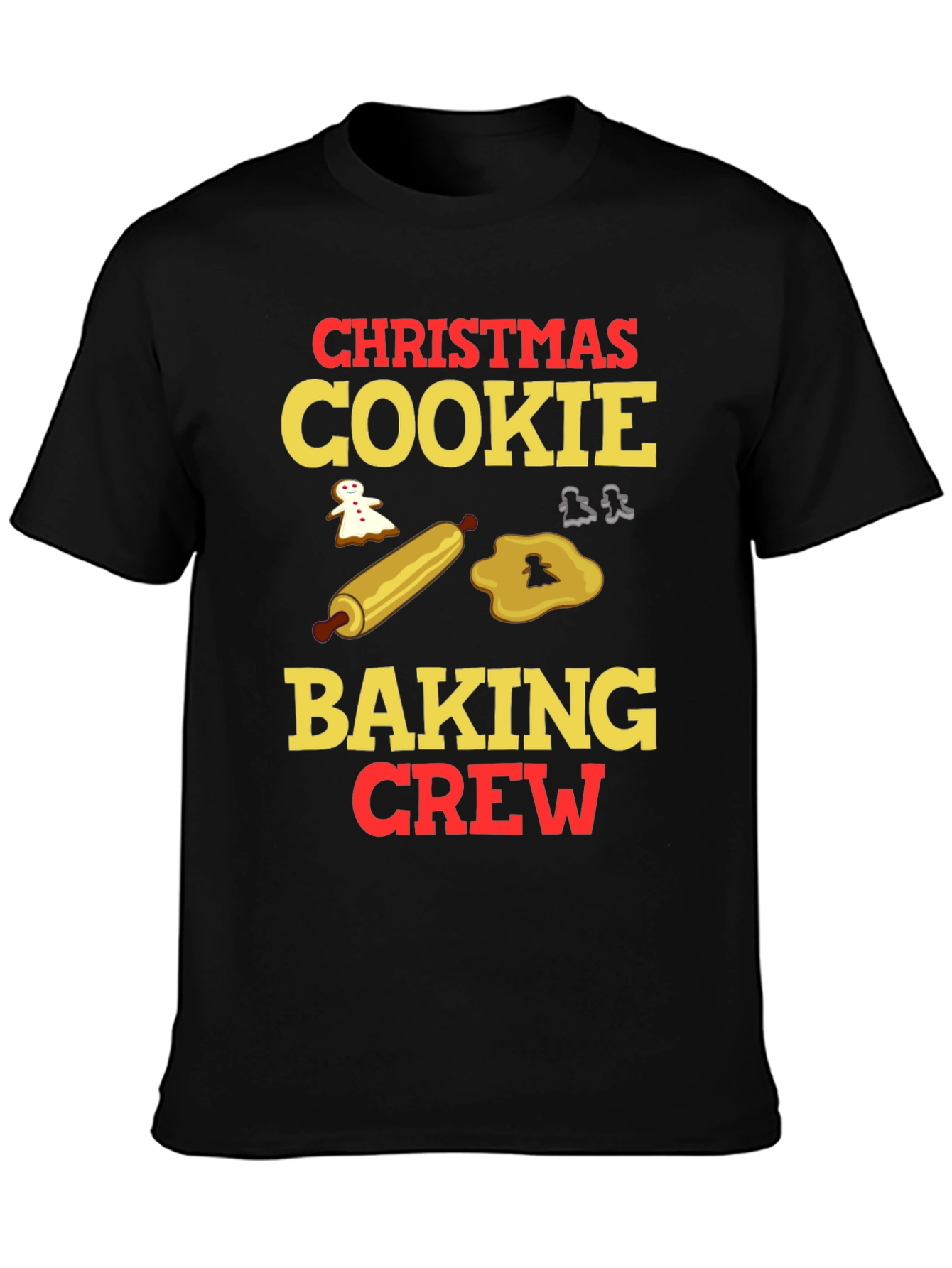 Christmas Cookie Baking Crew T-Shirt