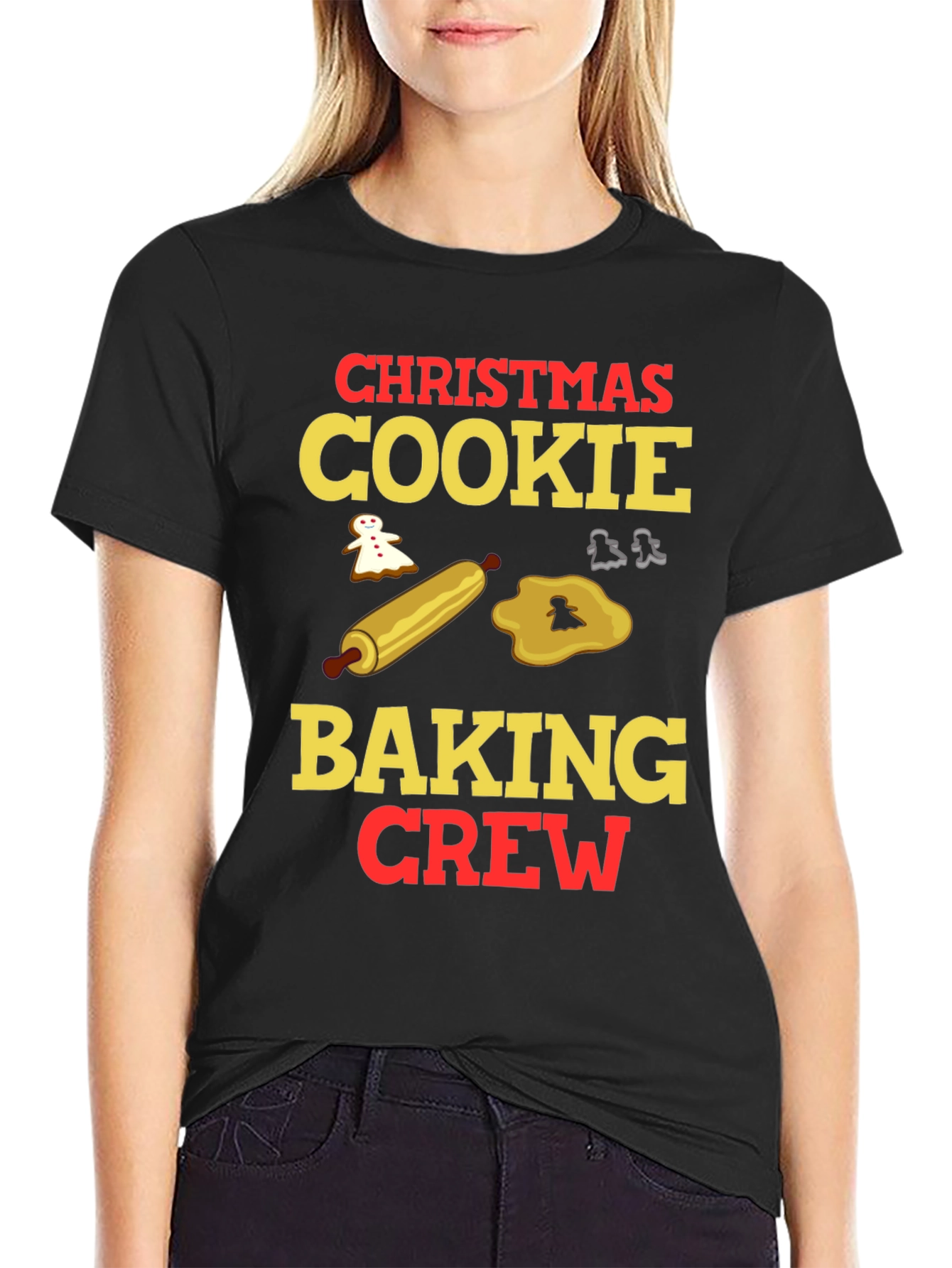 Christmas Cookie Baking Crew T-Shirt