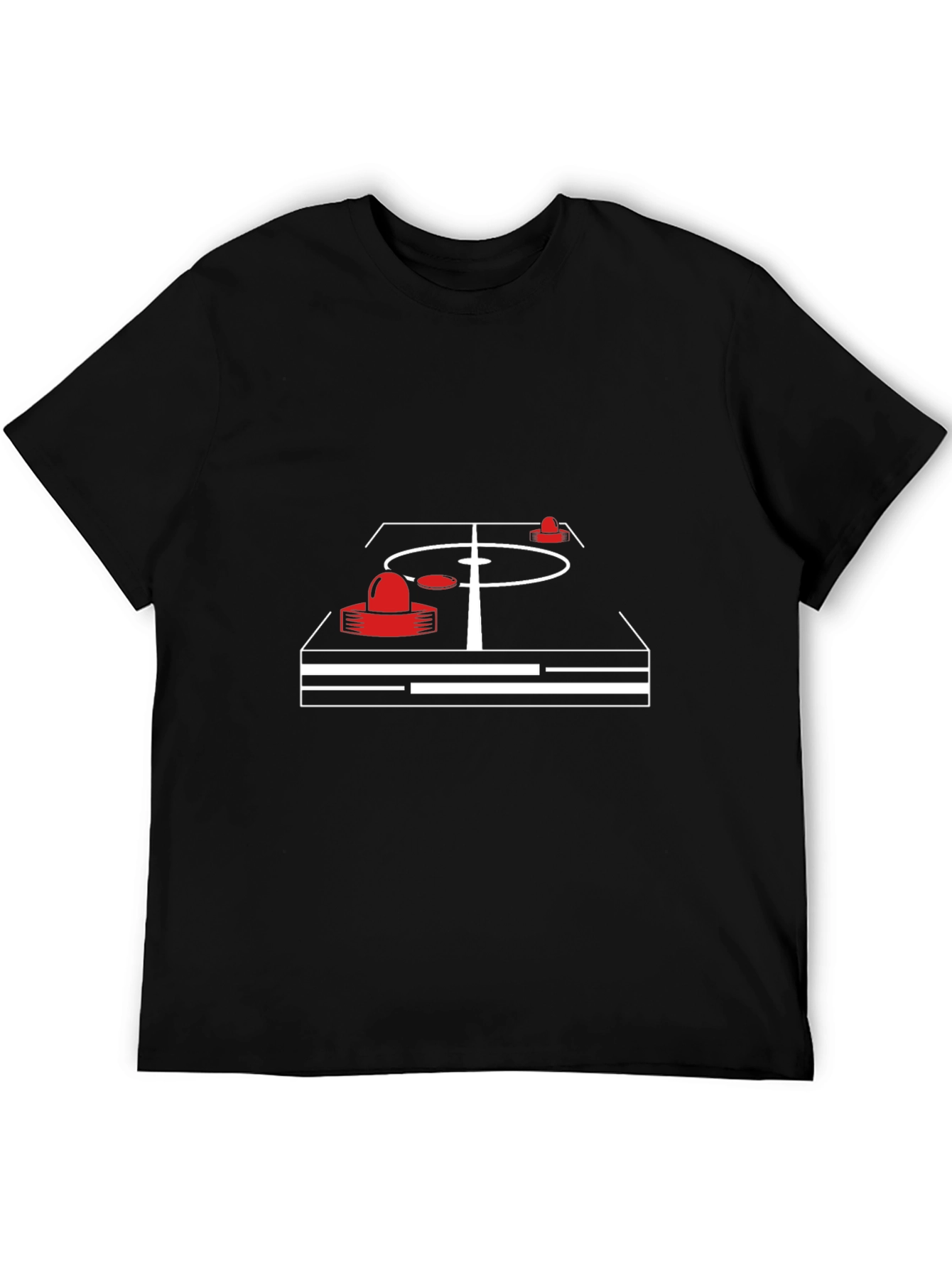 Air Hockey Table Graphic T-Shirt