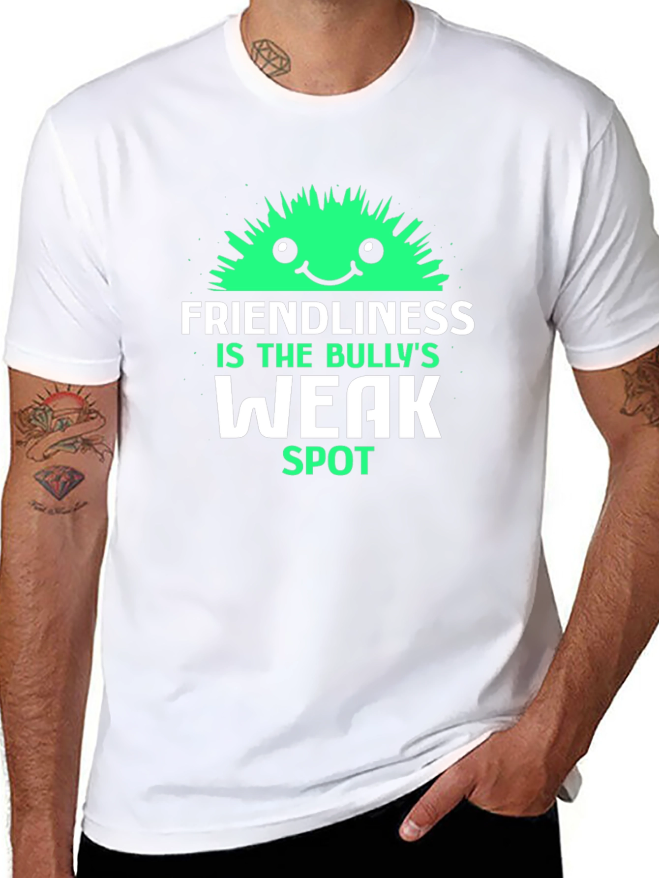 Friendliness is The Bullys Weak Spot T-Shirt