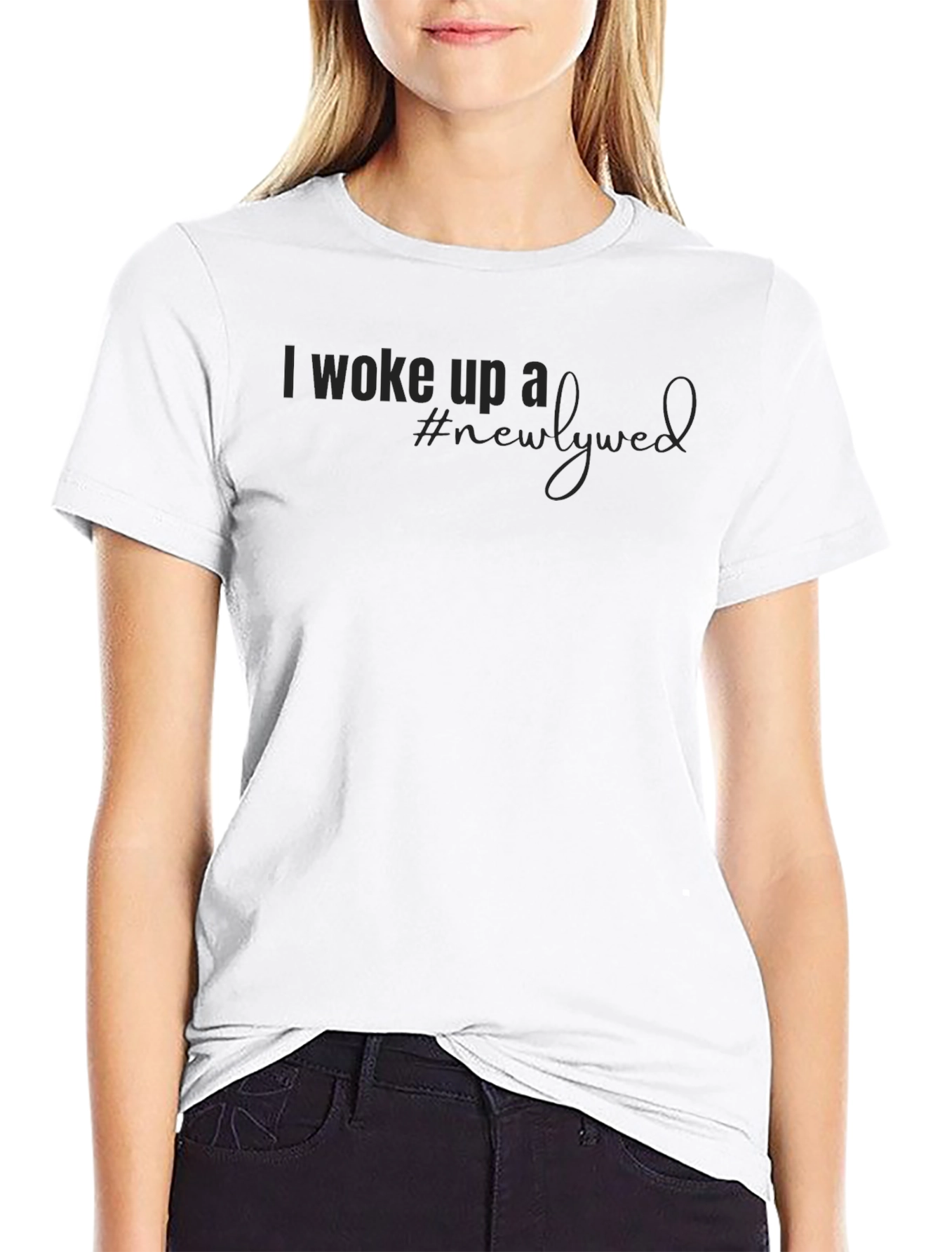 Newlywed T-Shirt - Black