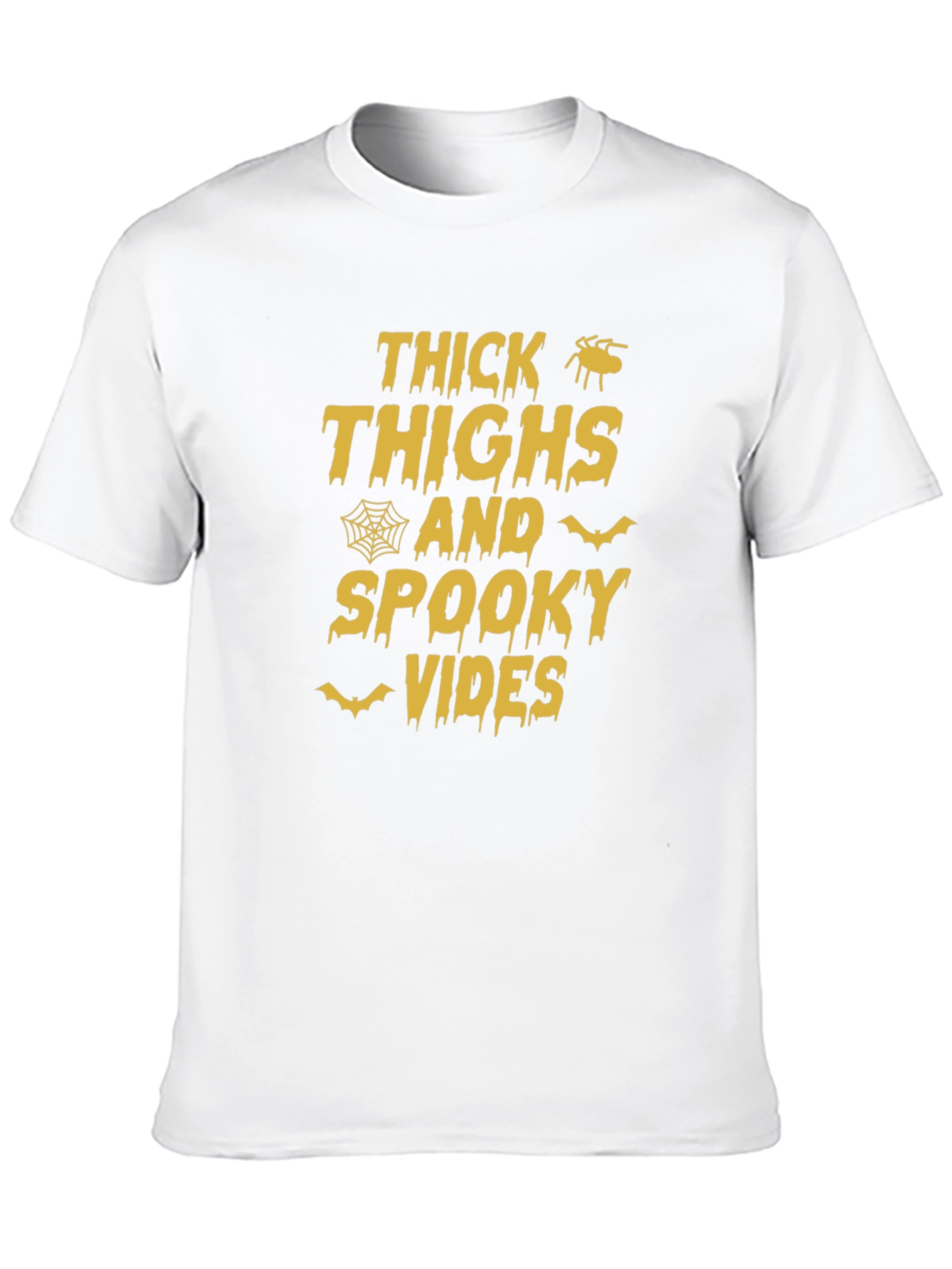 Halloween Thick Thighs Spooky Vibes T-Shirt