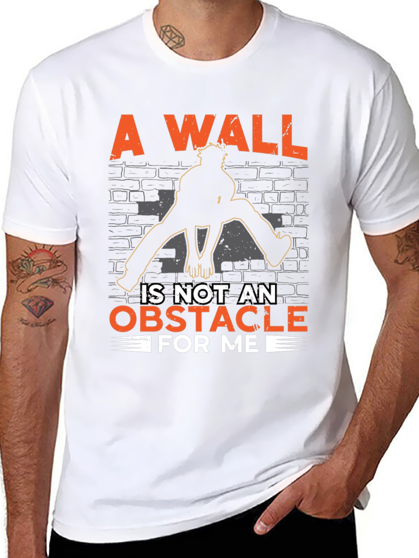 A Wall Is Not An Obstacle T-Shirt