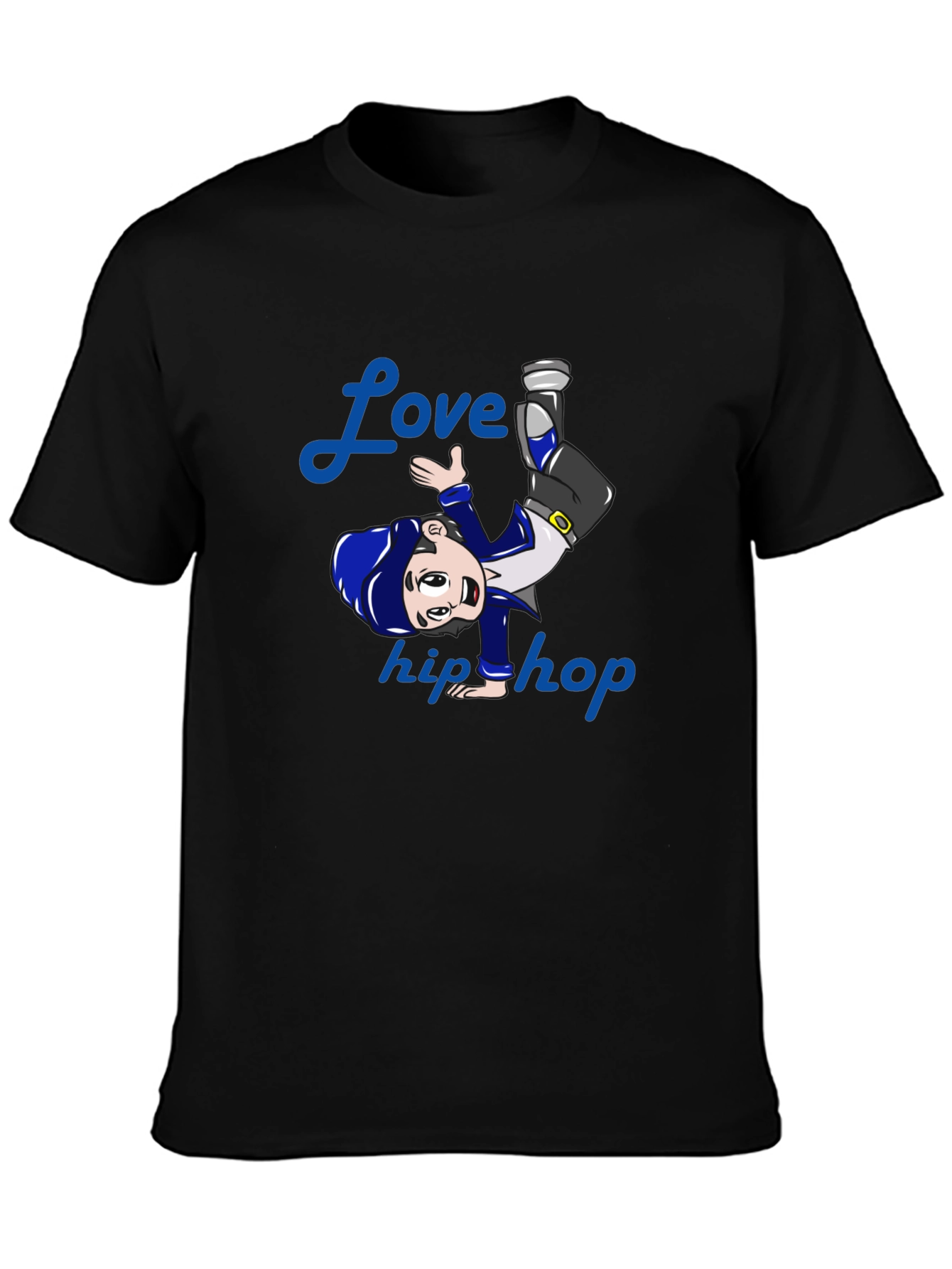 Love Hip Hop T-Shirt - Black Graphic Tee