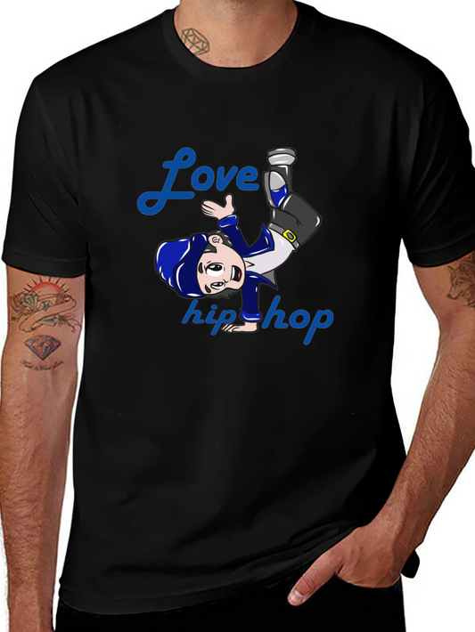 Love Hip Hop T-Shirt - Black Graphic Tee
