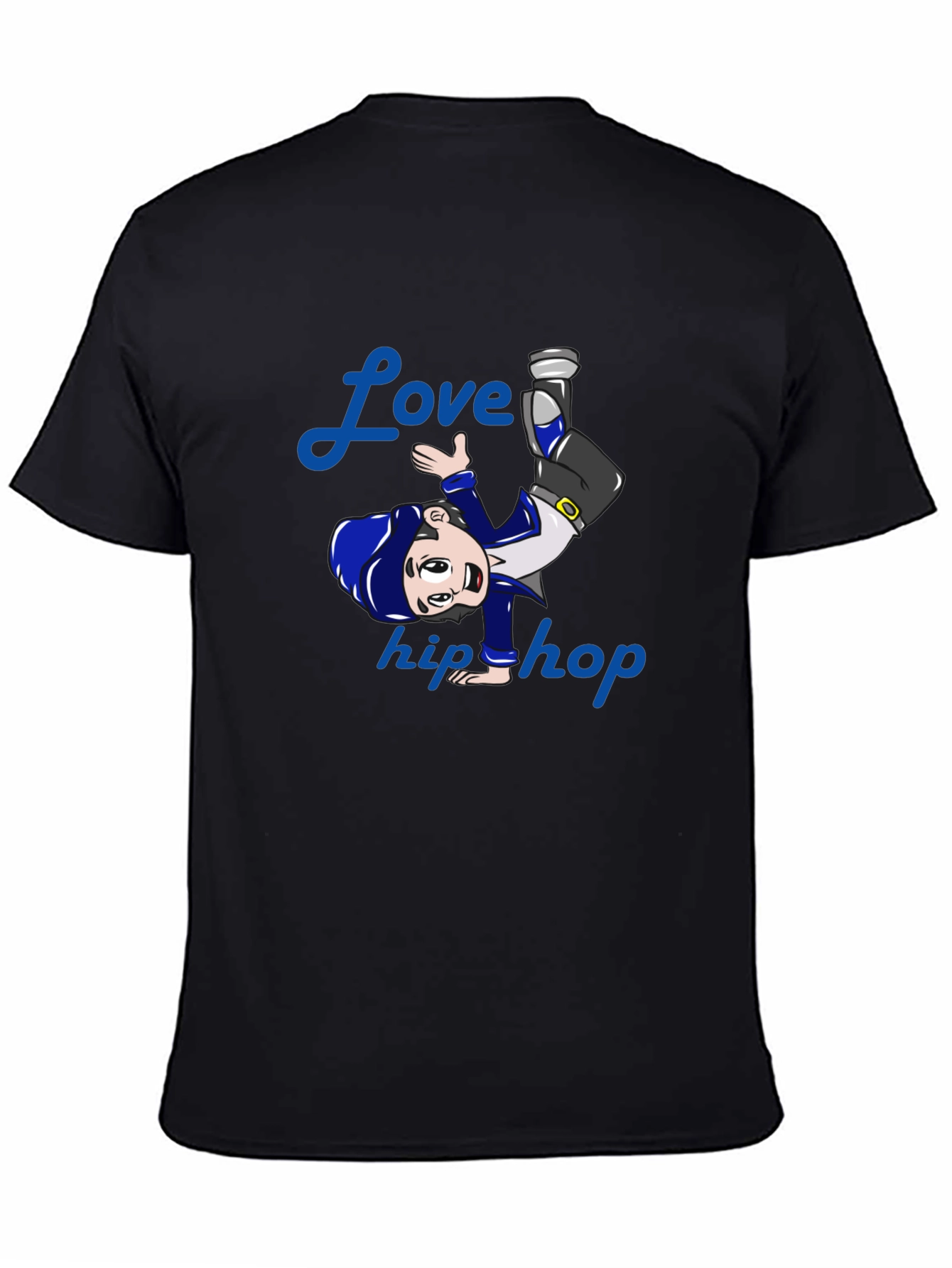 Love Hip Hop T-Shirt - Black Graphic Tee