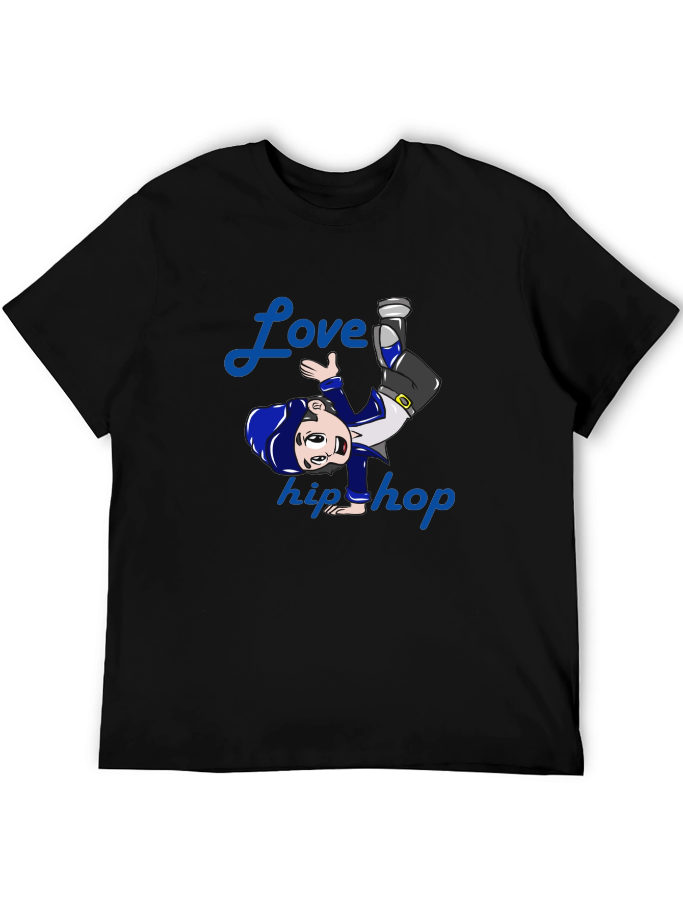 Love Hip Hop T-Shirt - Black Graphic Tee
