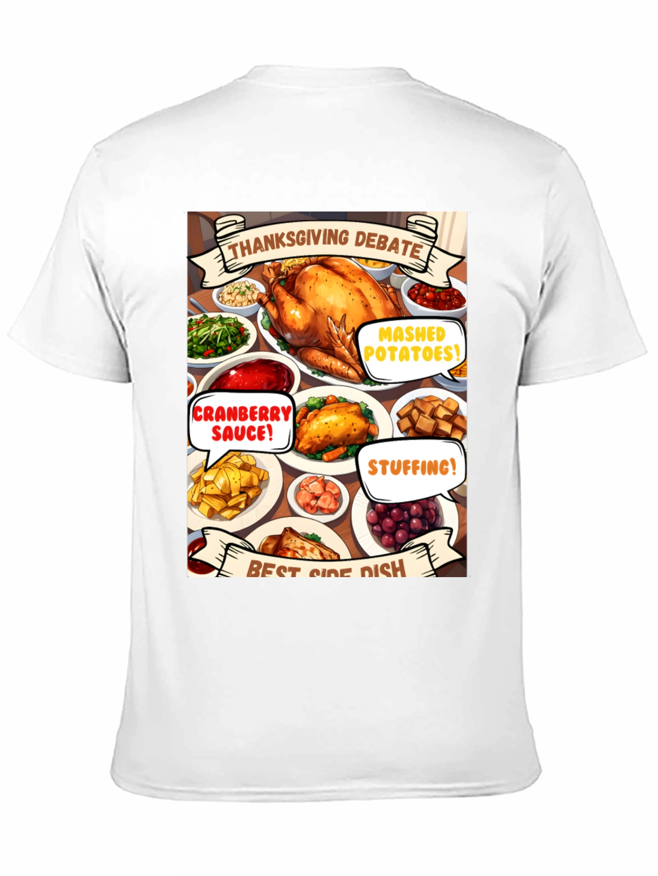 Thanksgiving Debate T-Shirt: Best Side Dish