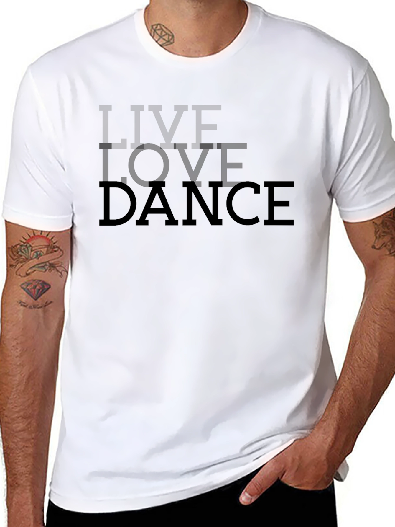 Live Love Dance Black T-Shirt