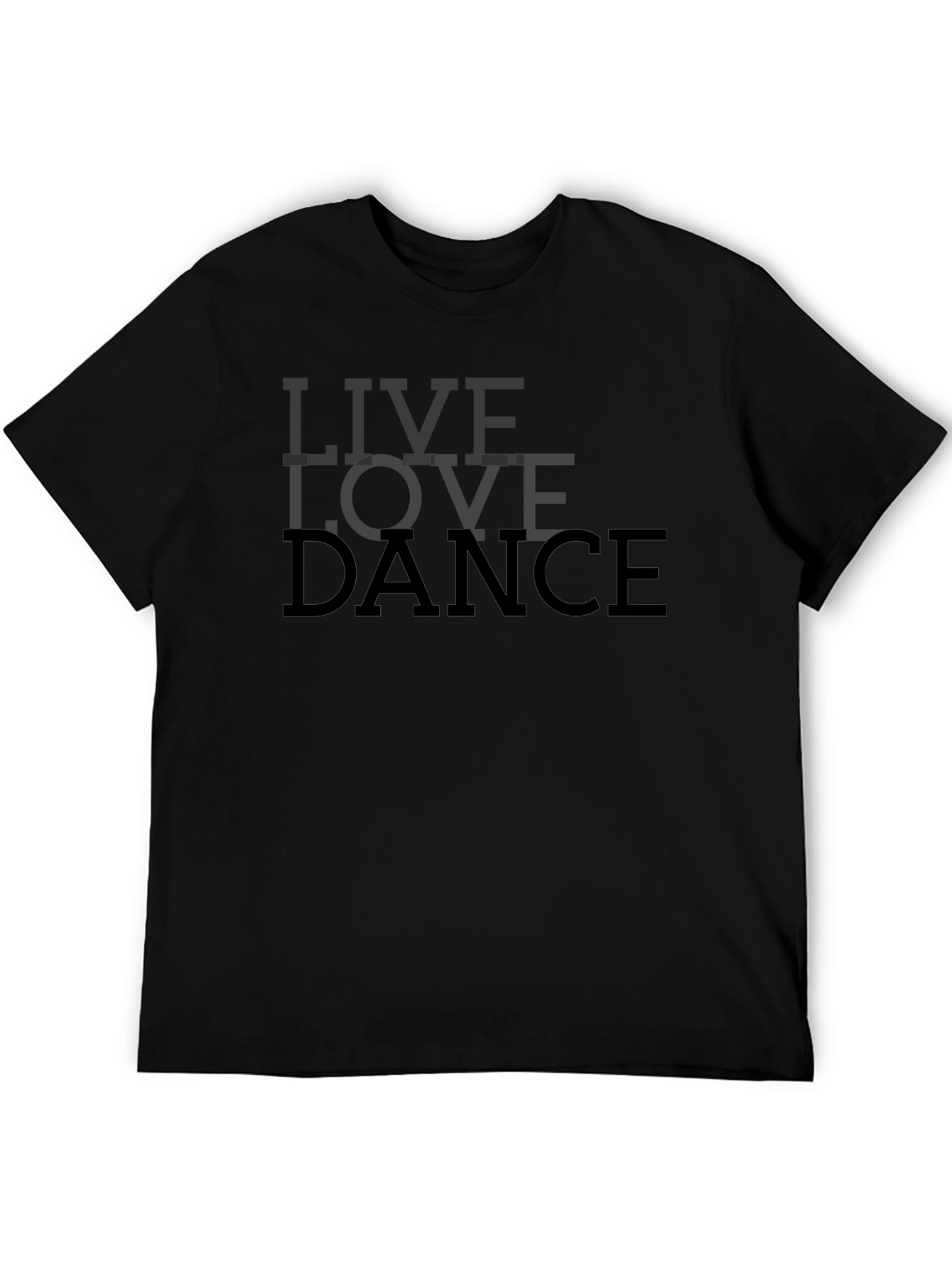 Live Love Dance Black T-Shirt