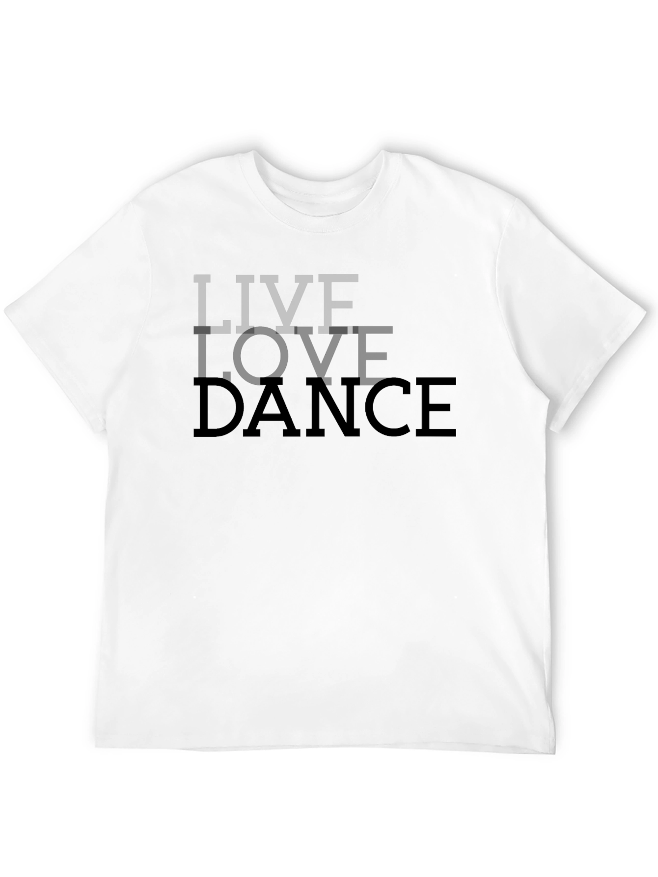 Live Love Dance Black T-Shirt