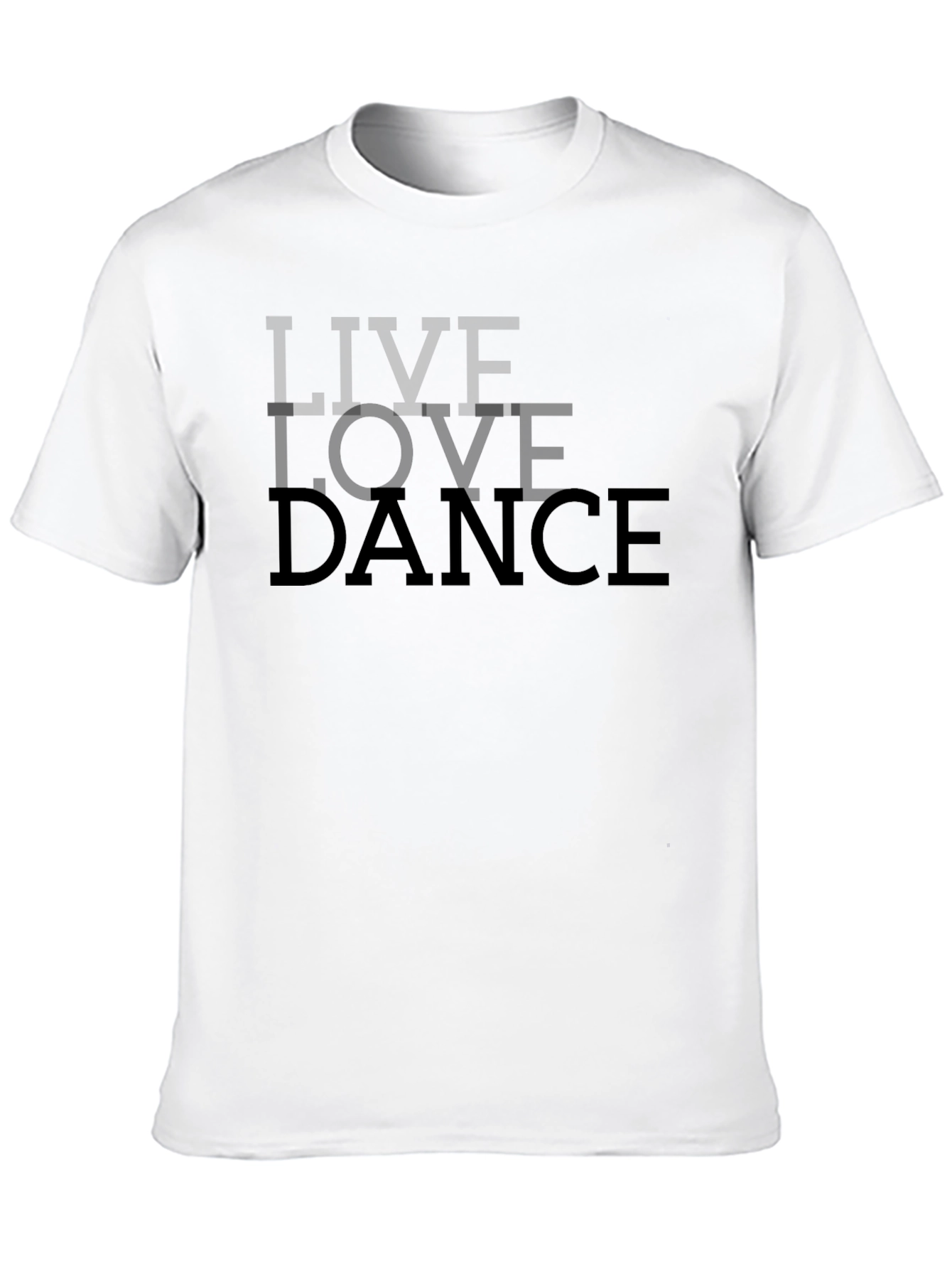 Live Love Dance Black T-Shirt