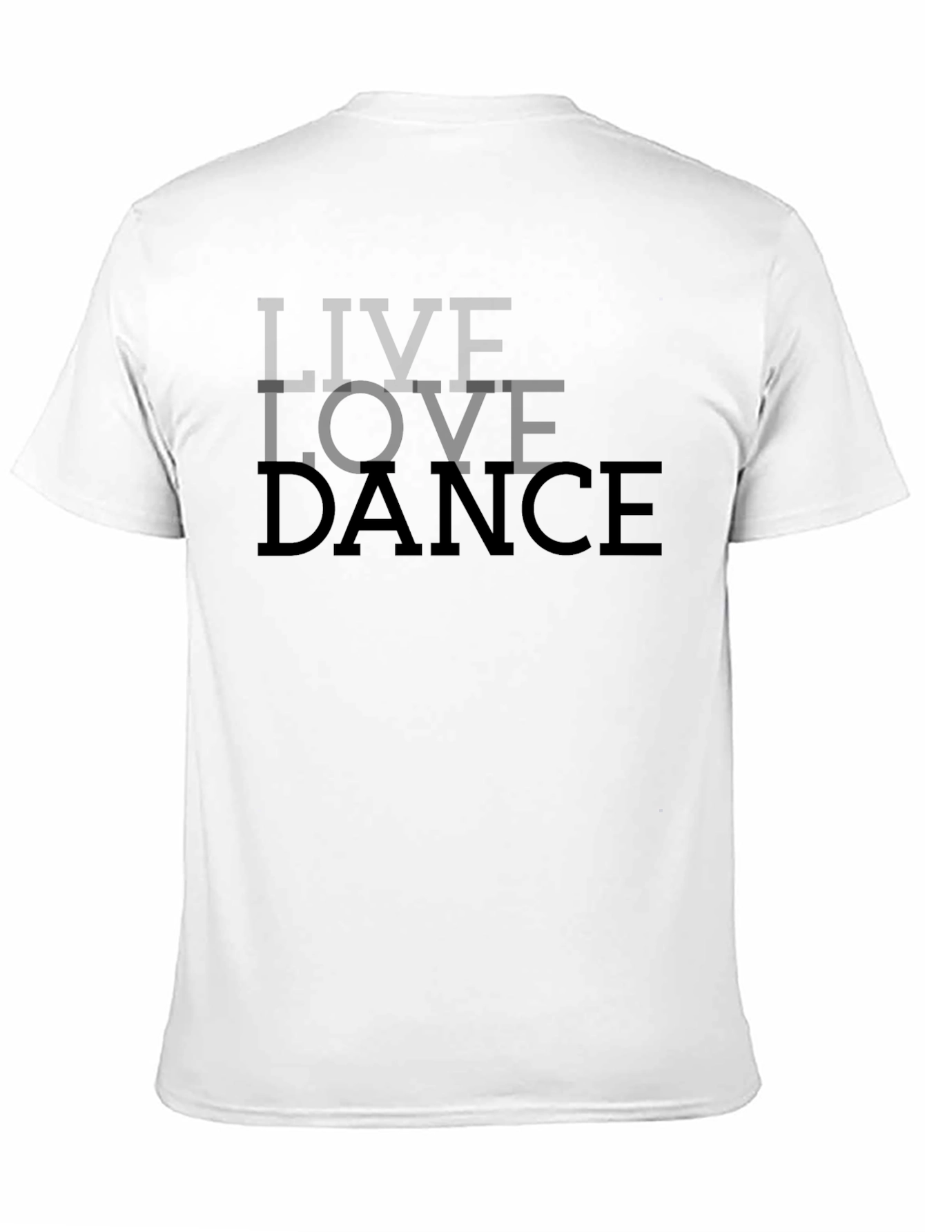 Live Love Dance Black T-Shirt