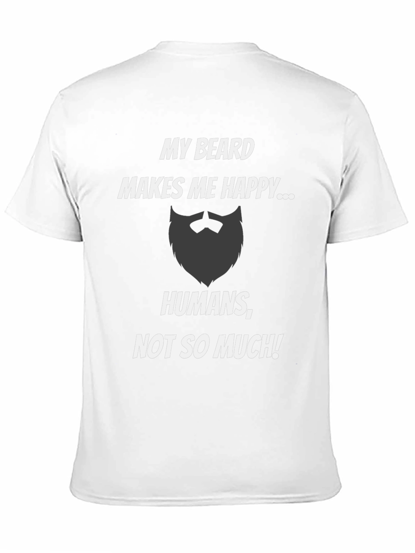 My Beard Makes Me Happy Graphic Tee