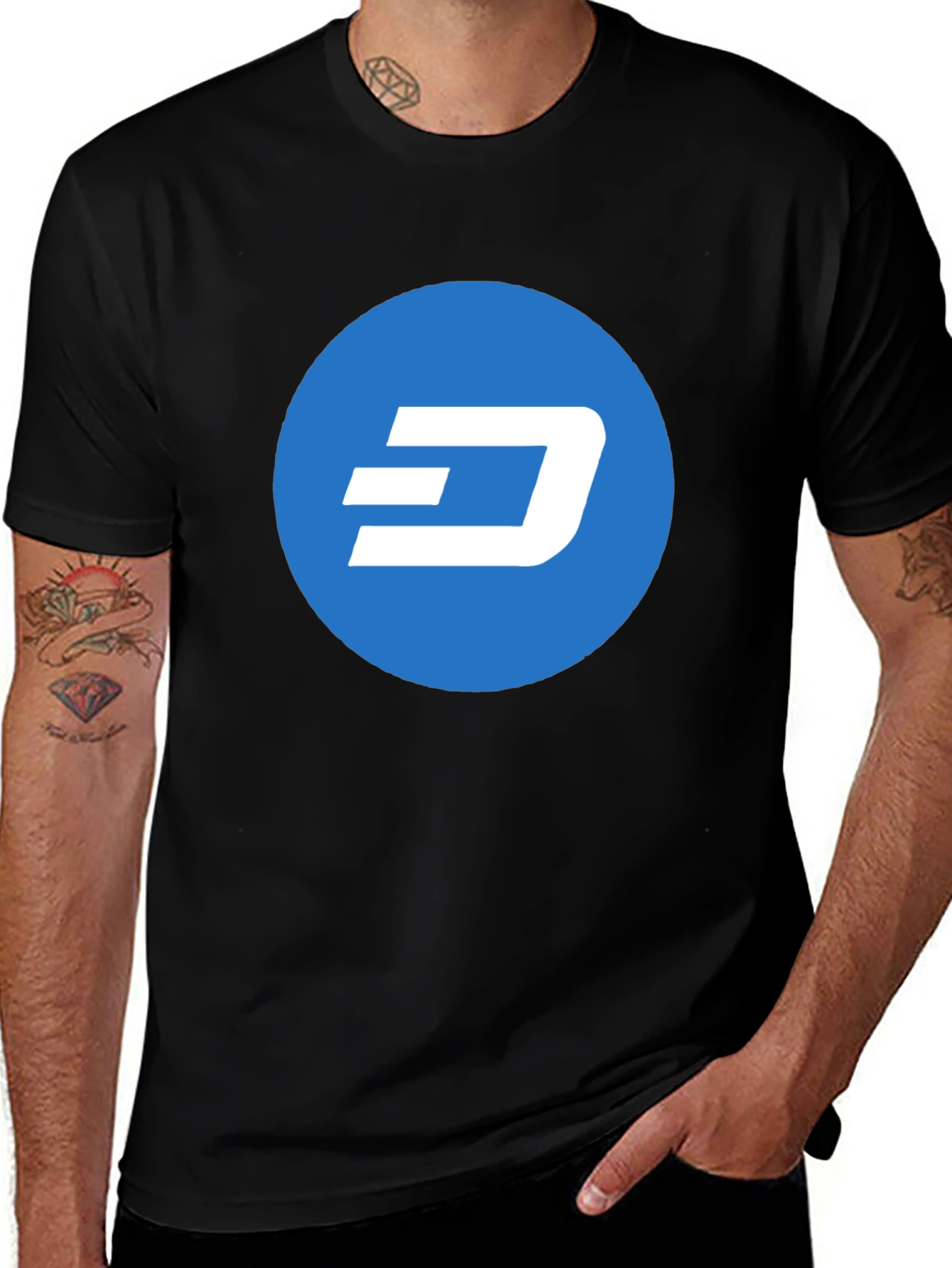 Dash Crypto Black T-Shirt