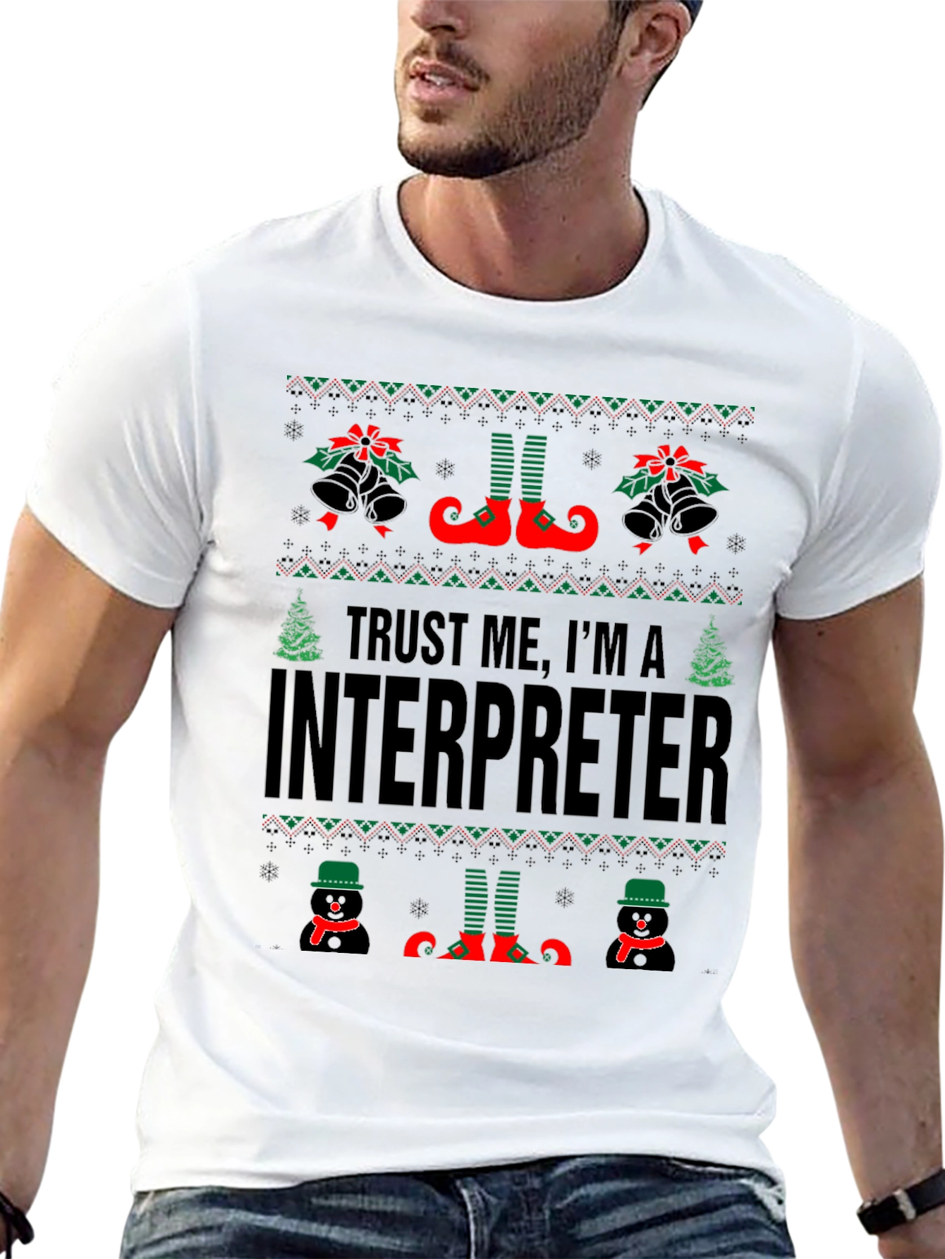 Trust Me Im An Interpreter Christmas T-Shirt