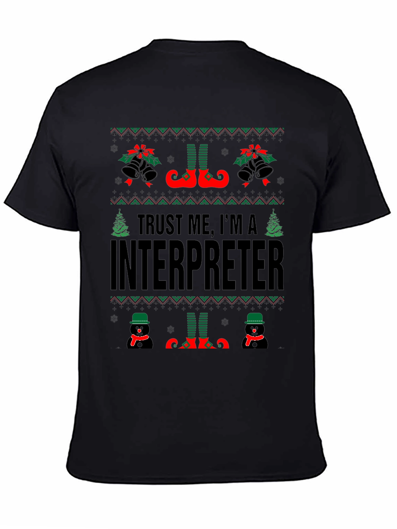 Trust Me Im An Interpreter Christmas T-Shirt