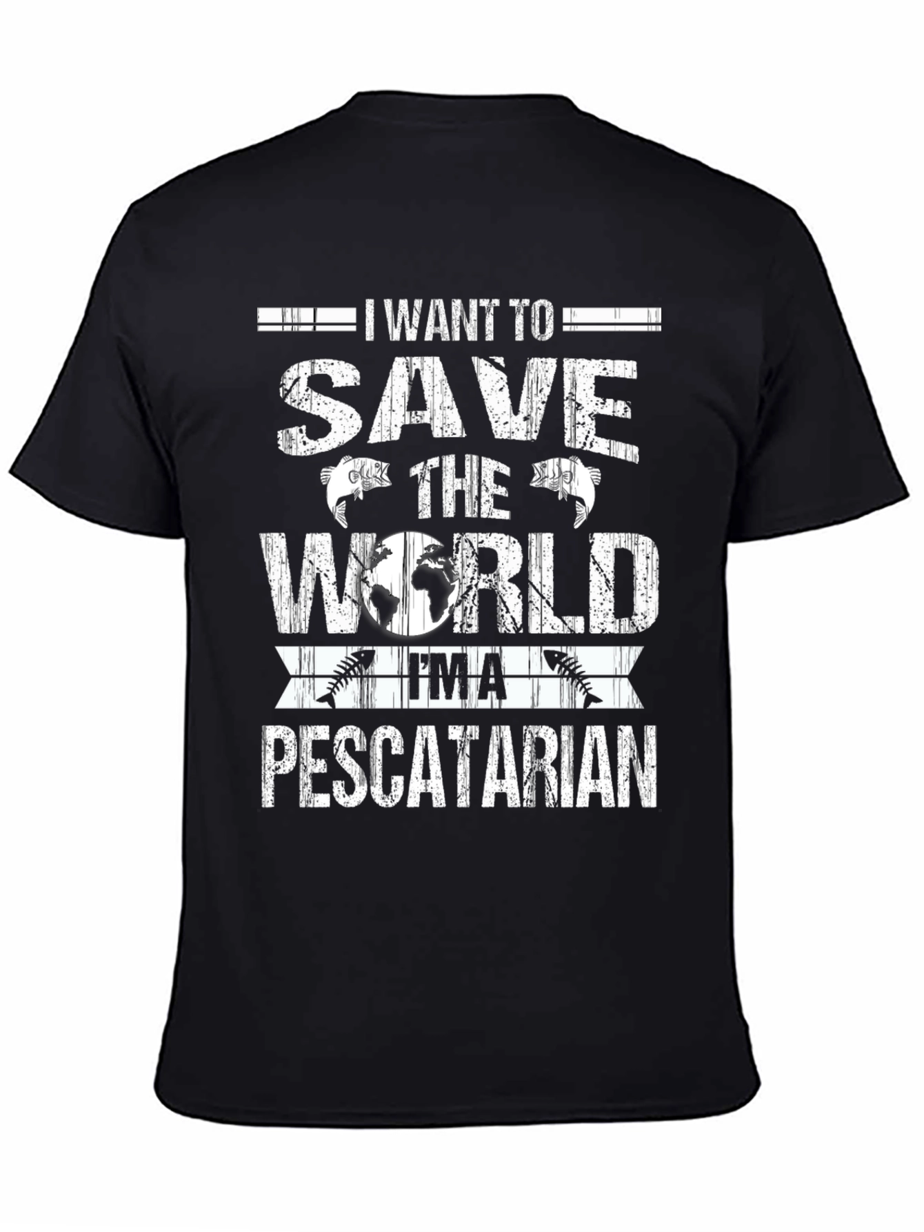 Save The World Pescatarian T-Shirt