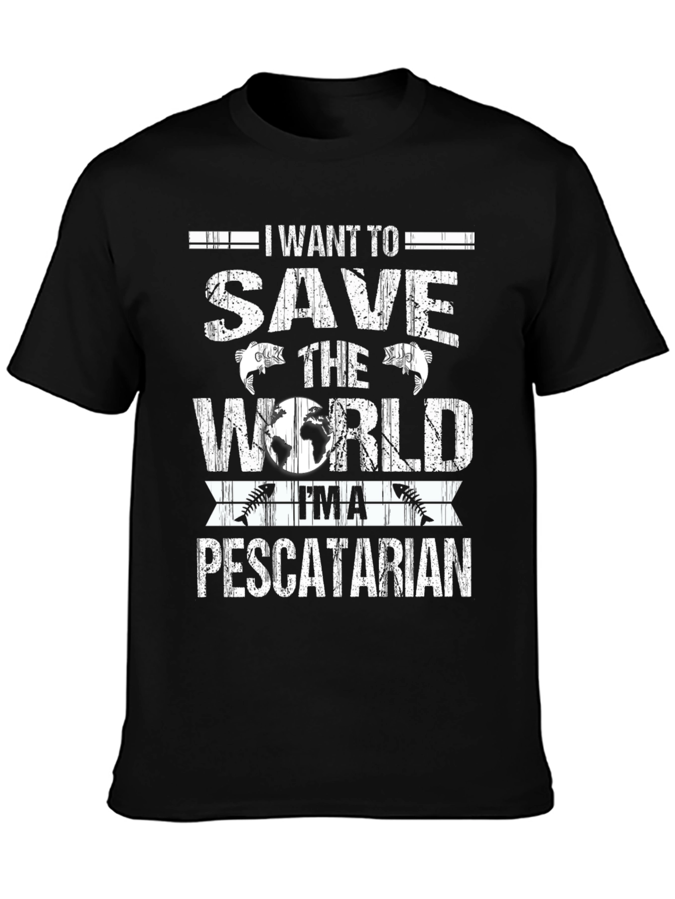 Save The World Pescatarian T-Shirt