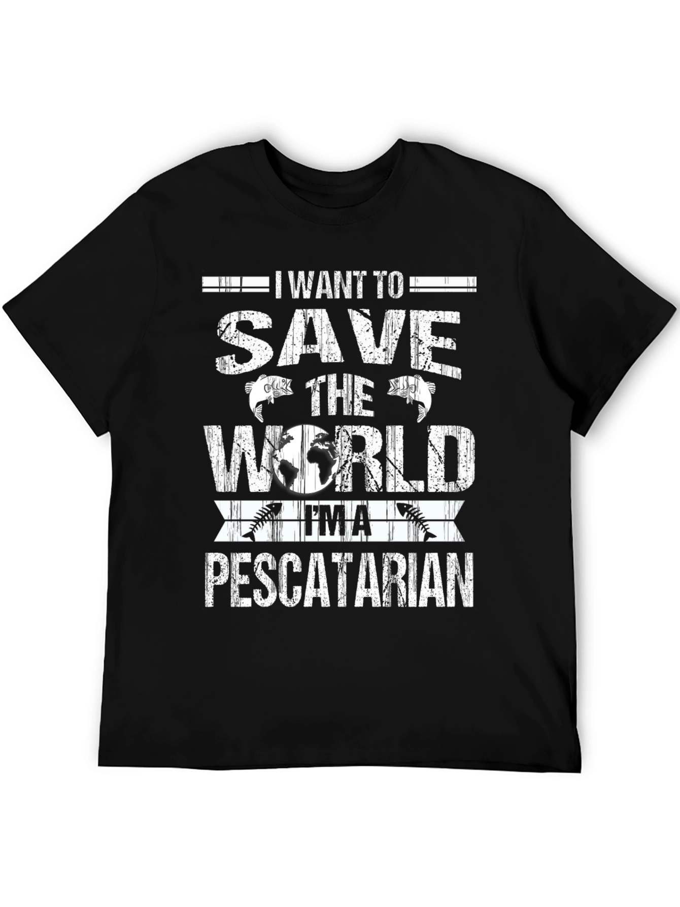 Save The World Pescatarian T-Shirt