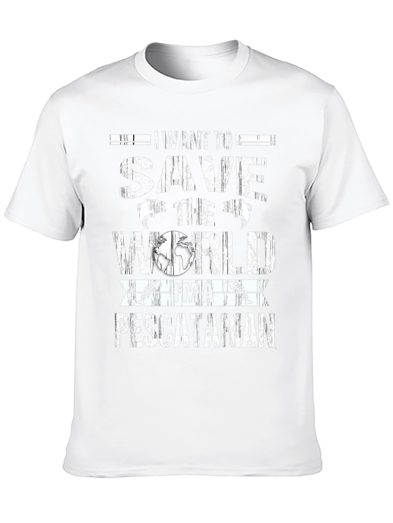 Save The World Pescatarian T-Shirt
