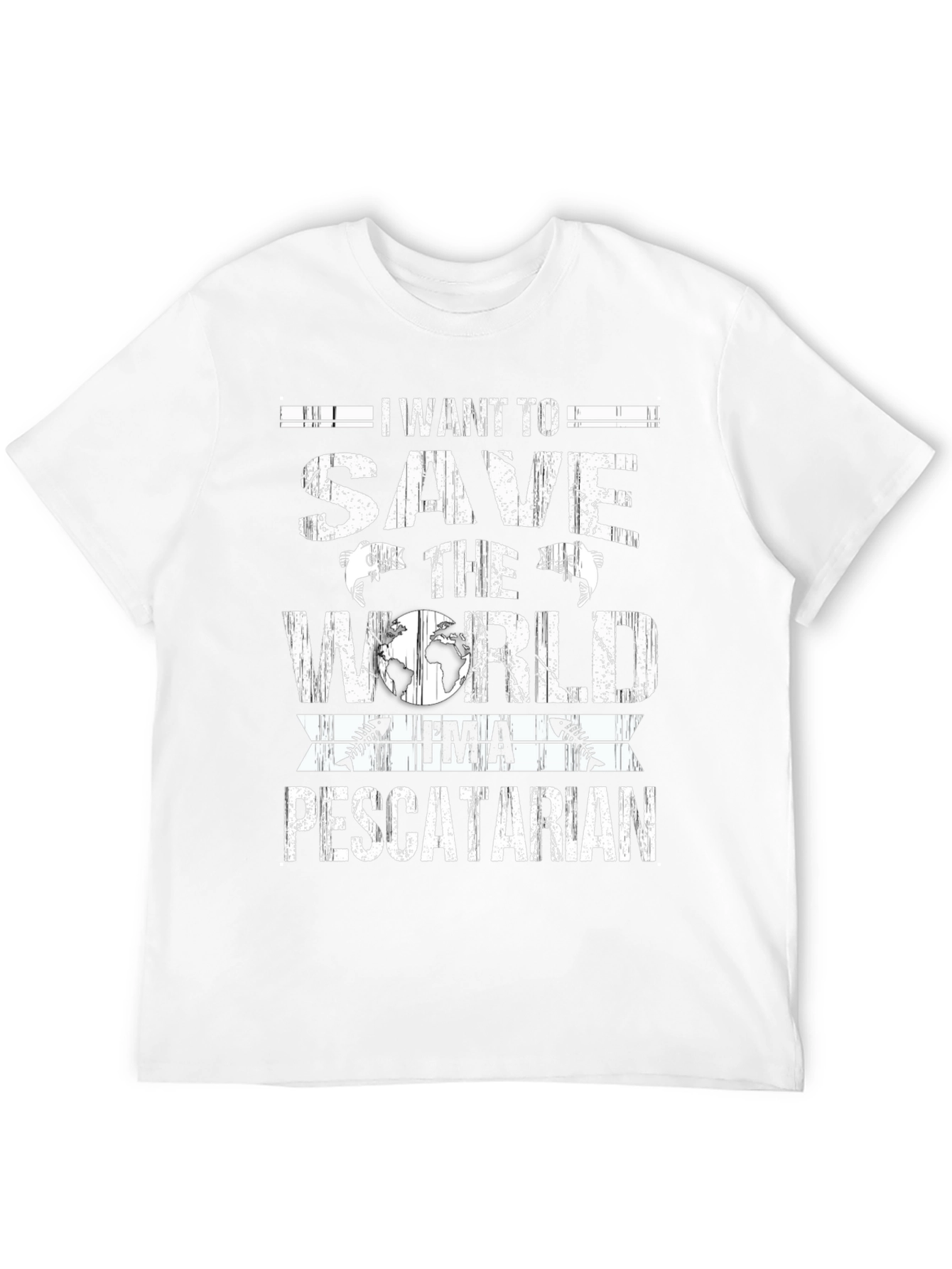 Save The World Pescatarian T-Shirt