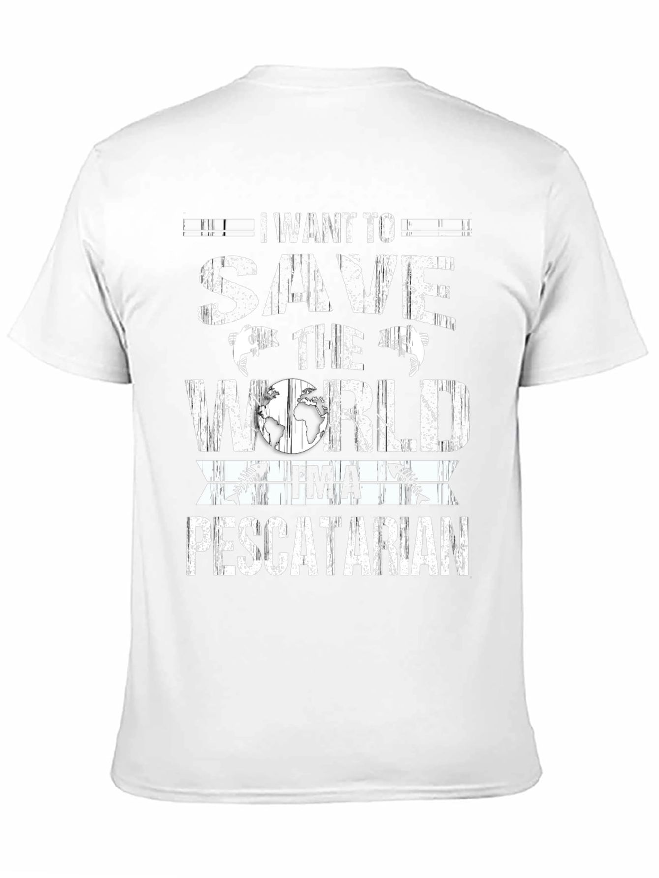 Save The World Pescatarian T-Shirt