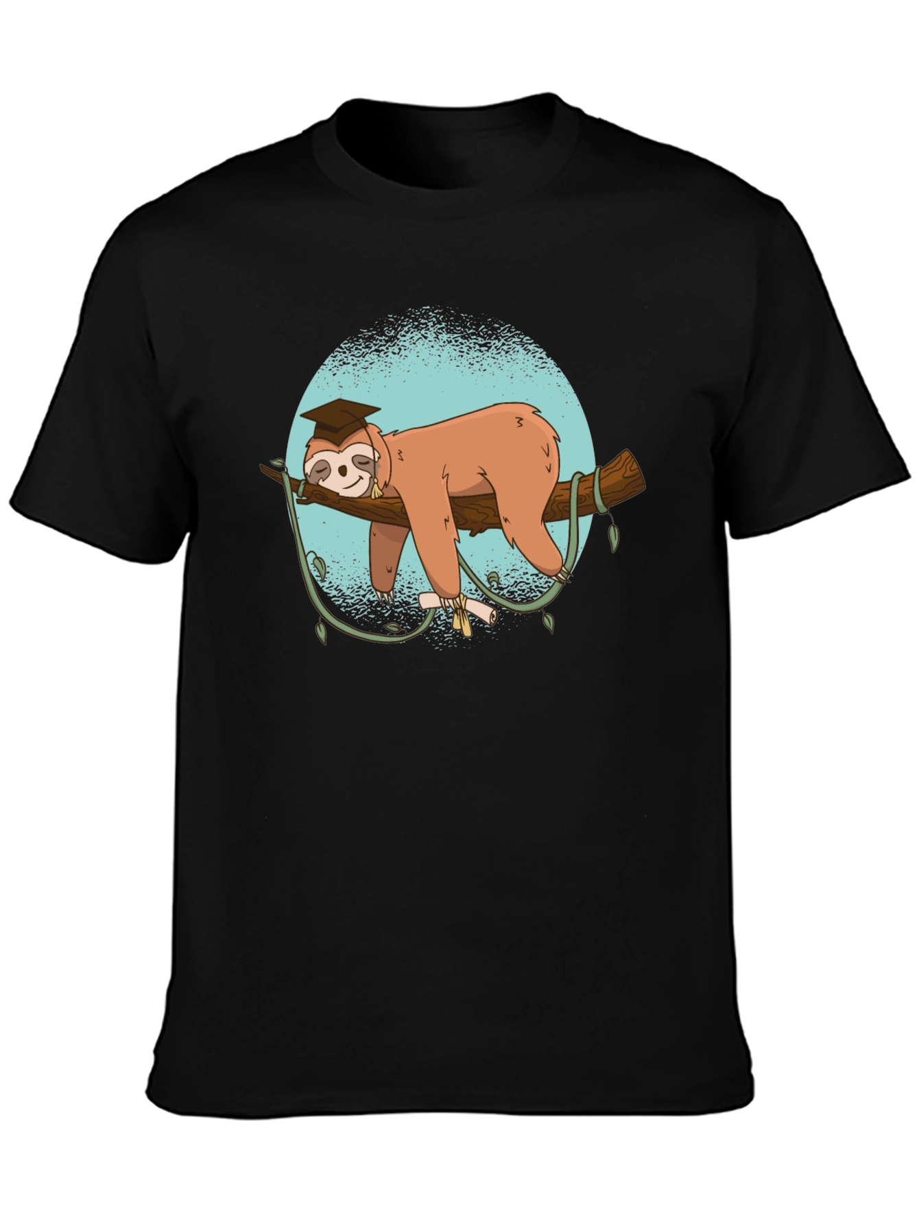 Graduate Sloth T-Shirt - Sleepy Success!