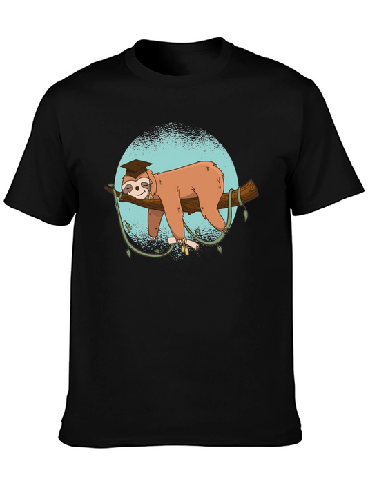 Graduate Sloth T-Shirt - Sleepy Success!