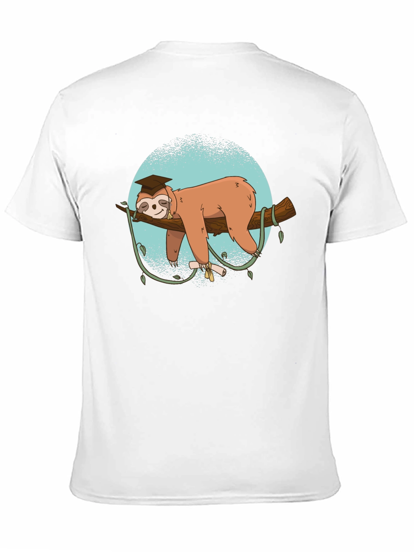 Graduate Sloth T-Shirt - Sleepy Success!