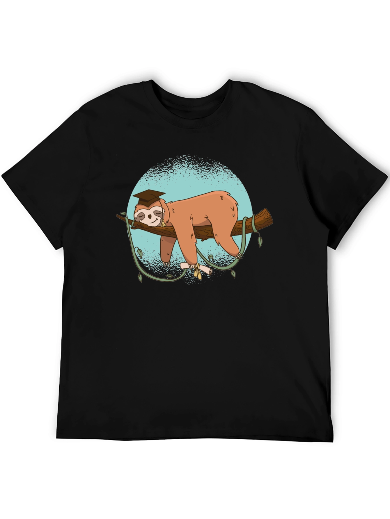 Graduate Sloth T-Shirt - Sleepy Success!